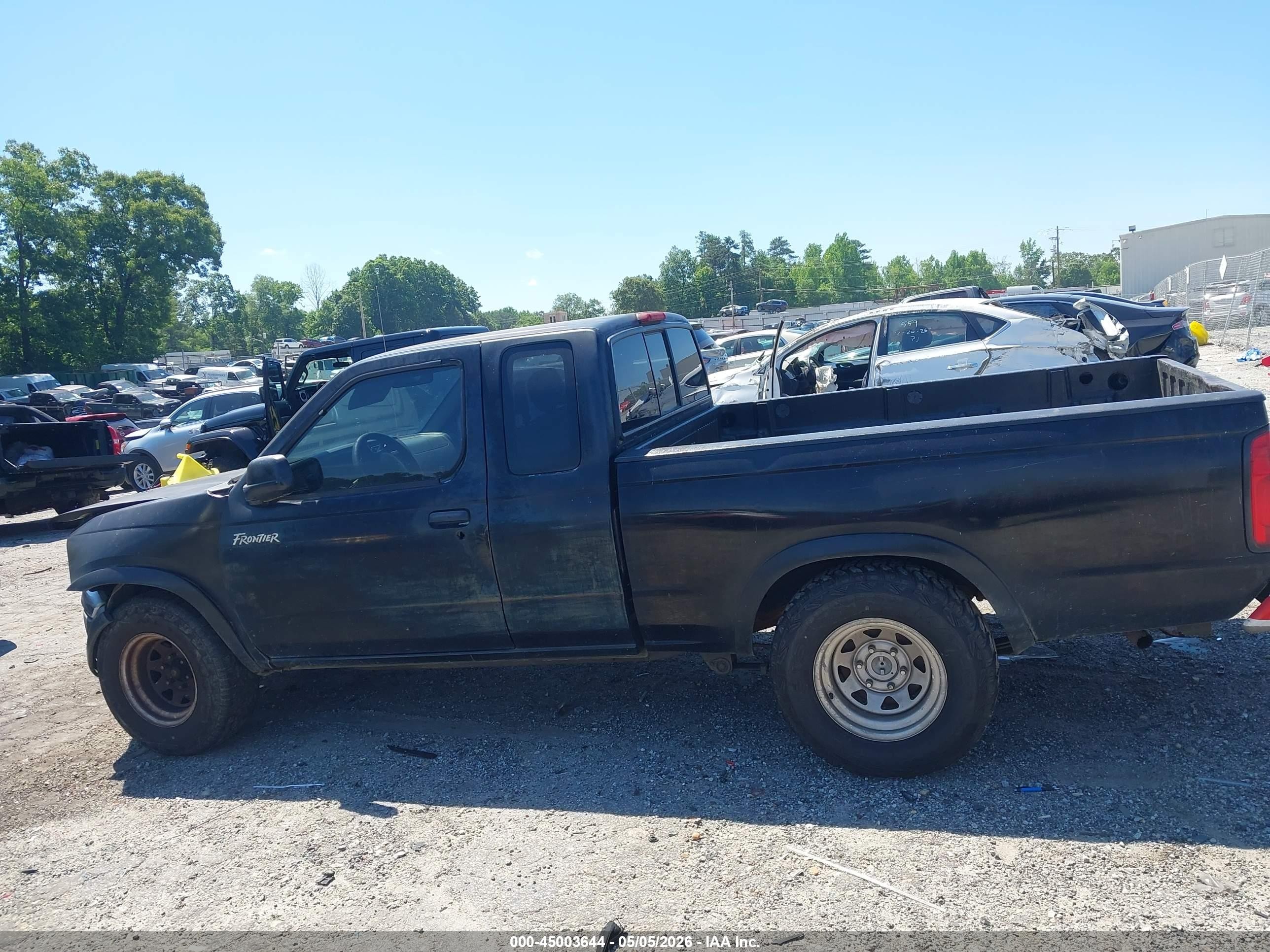 1998 Nissan Frontier Se/xe Black vin: 1N6DD26S3WC315759
