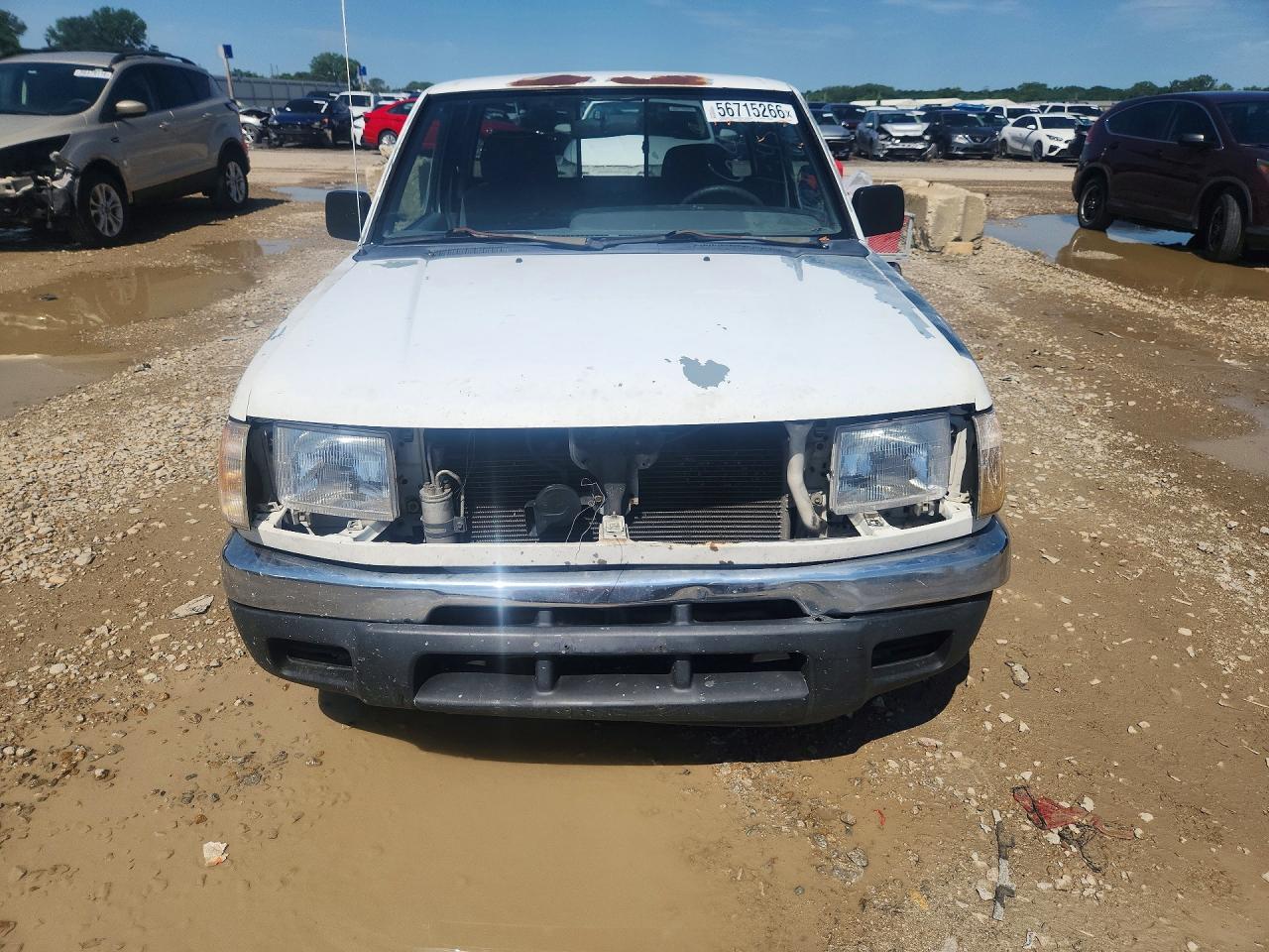 1999 Nissan Frontier Xe Белый vin: 1N6DD26S3XC319795