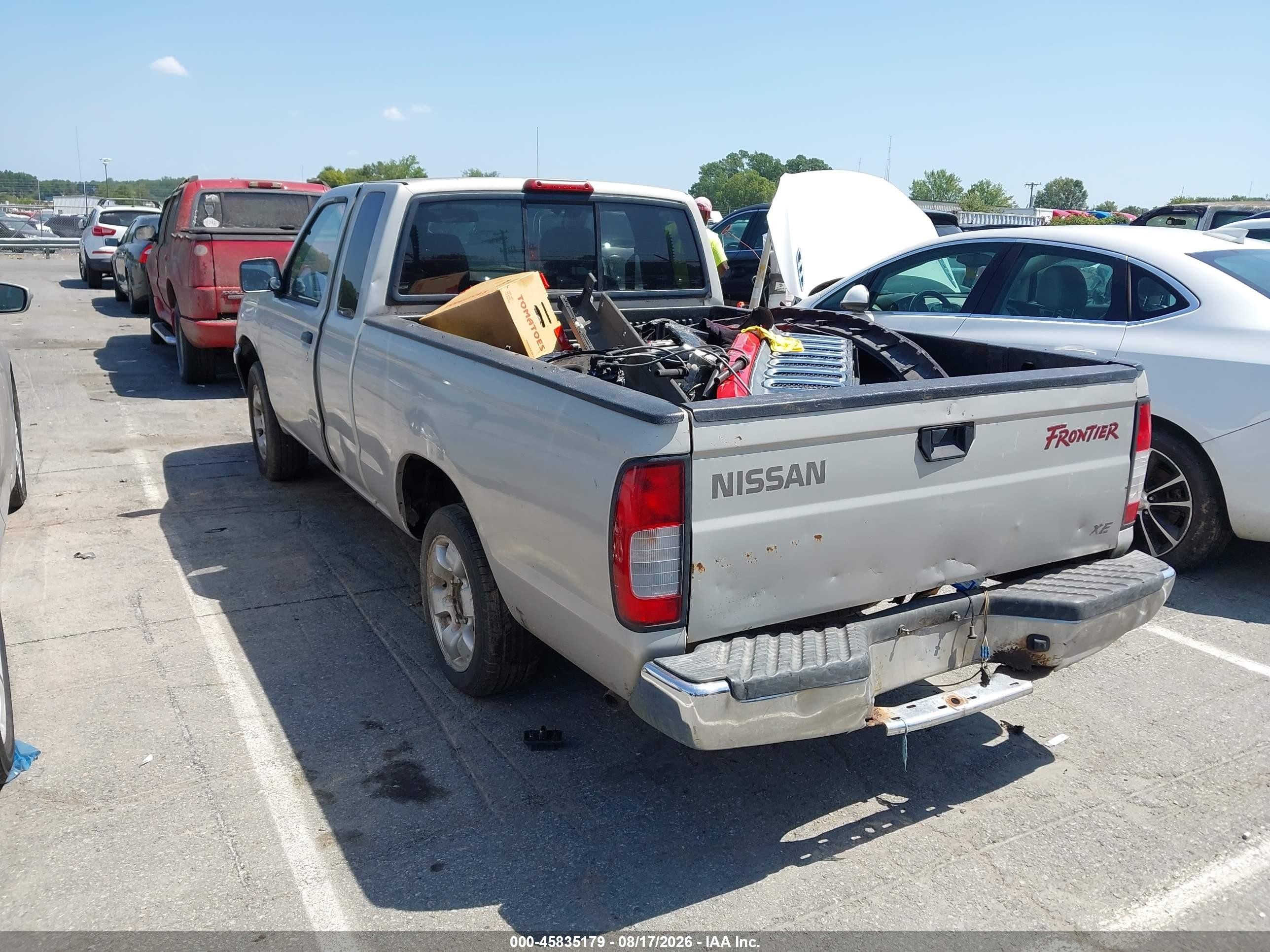 1999 Nissan Frontier Se/xe Silver vin: 1N6DD26S3XC339433