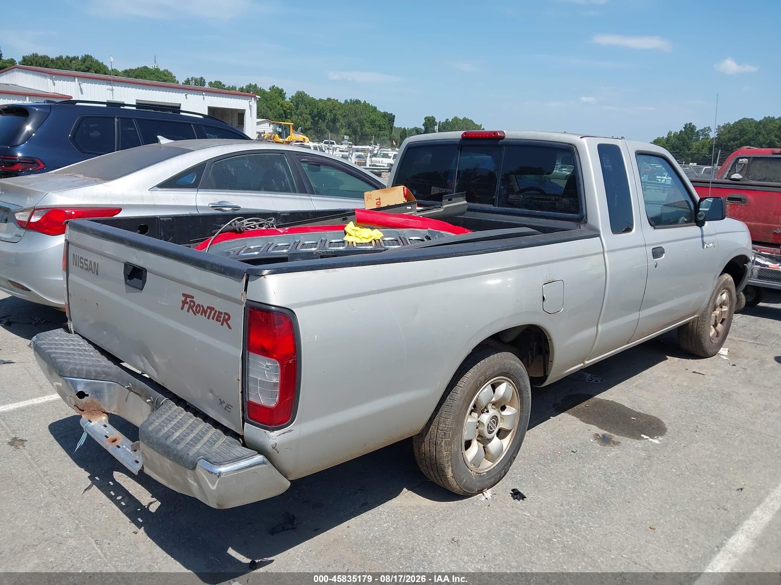 1999 Nissan Frontier Se/xe Silver vin: 1N6DD26S3XC339433