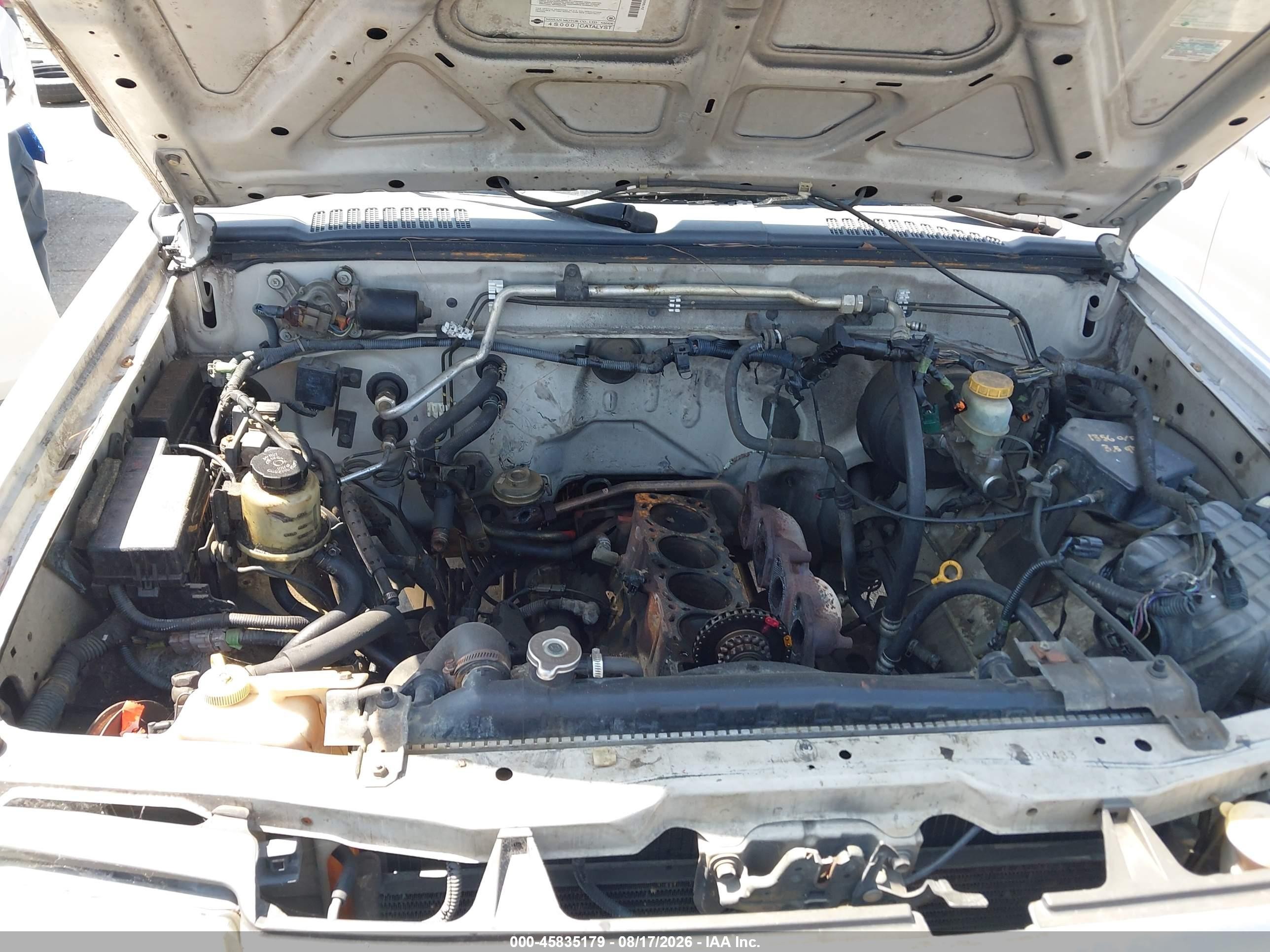 1999 Nissan Frontier Se/xe Silver vin: 1N6DD26S3XC339433