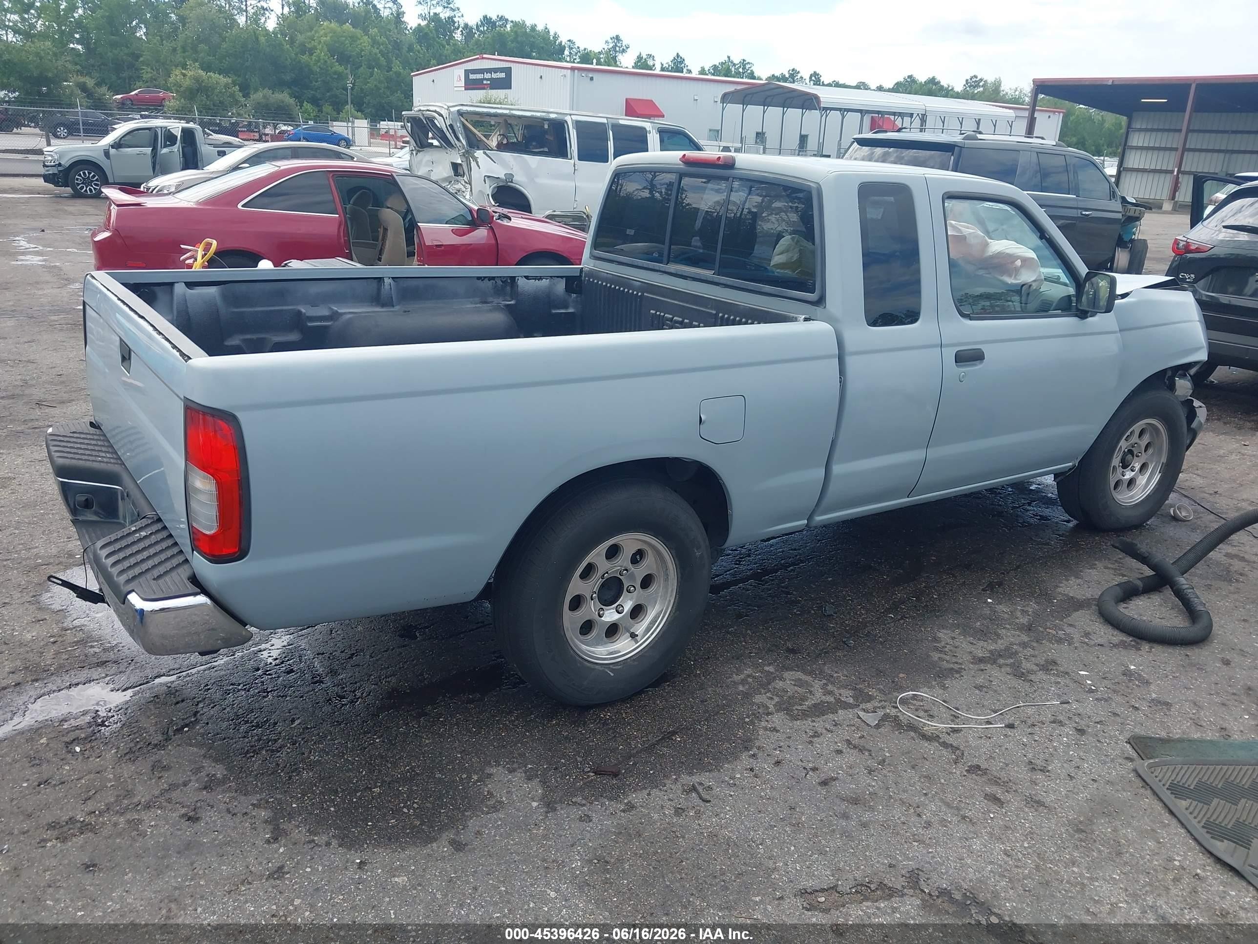 2000 Nissan Frontier 2wd Xe Gray vin: 1N6DD26S3YC337537