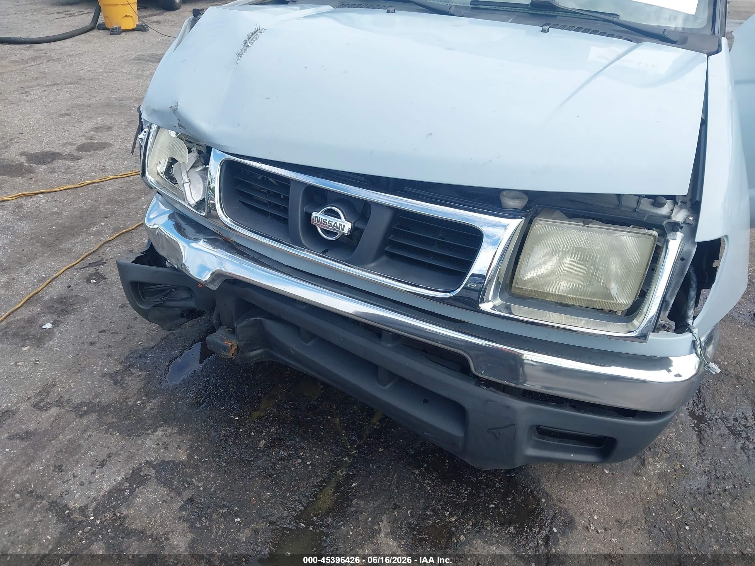 2000 Nissan Frontier 2wd Xe Gray vin: 1N6DD26S3YC337537