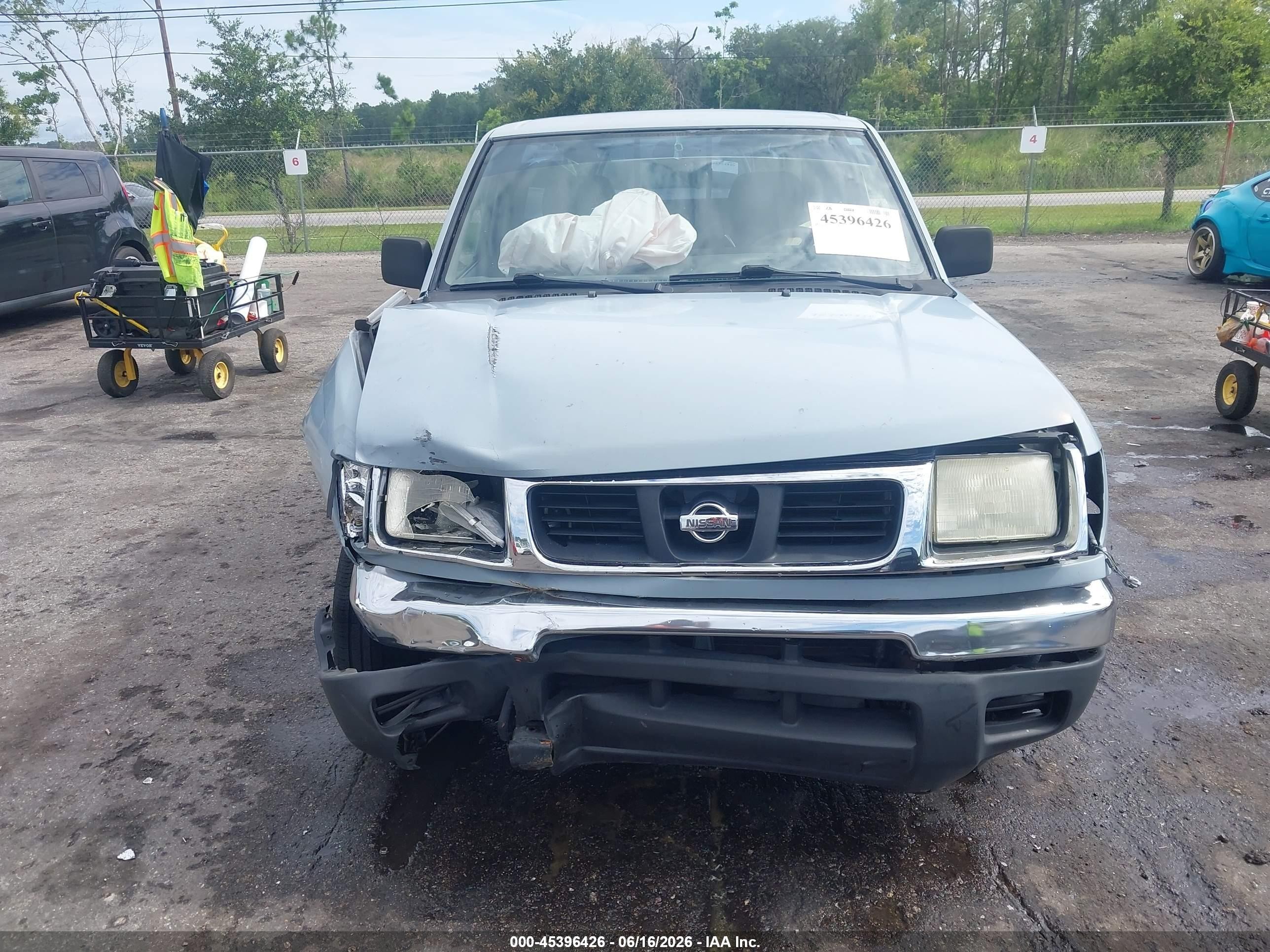 2000 Nissan Frontier 2wd Xe Gray vin: 1N6DD26S3YC337537