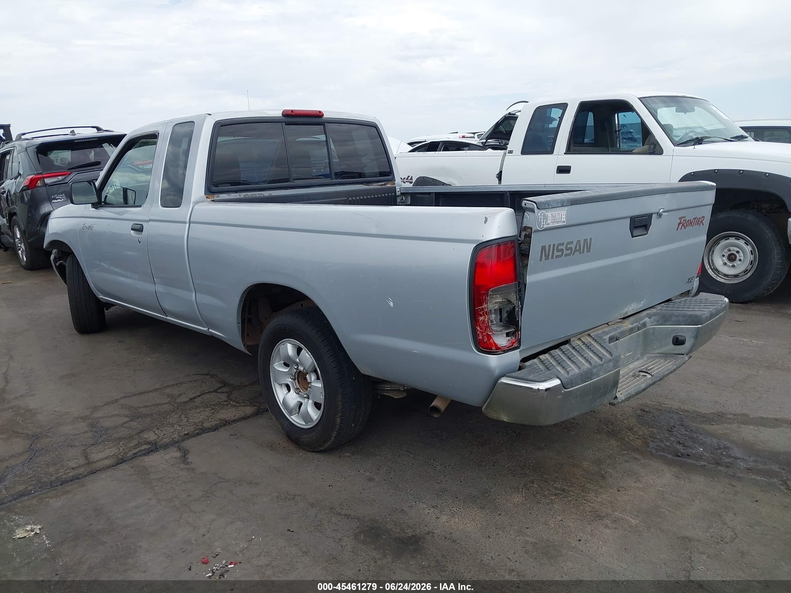 2000 Nissan Frontier Xe Silver vin: 1N6DD26S3YC435256