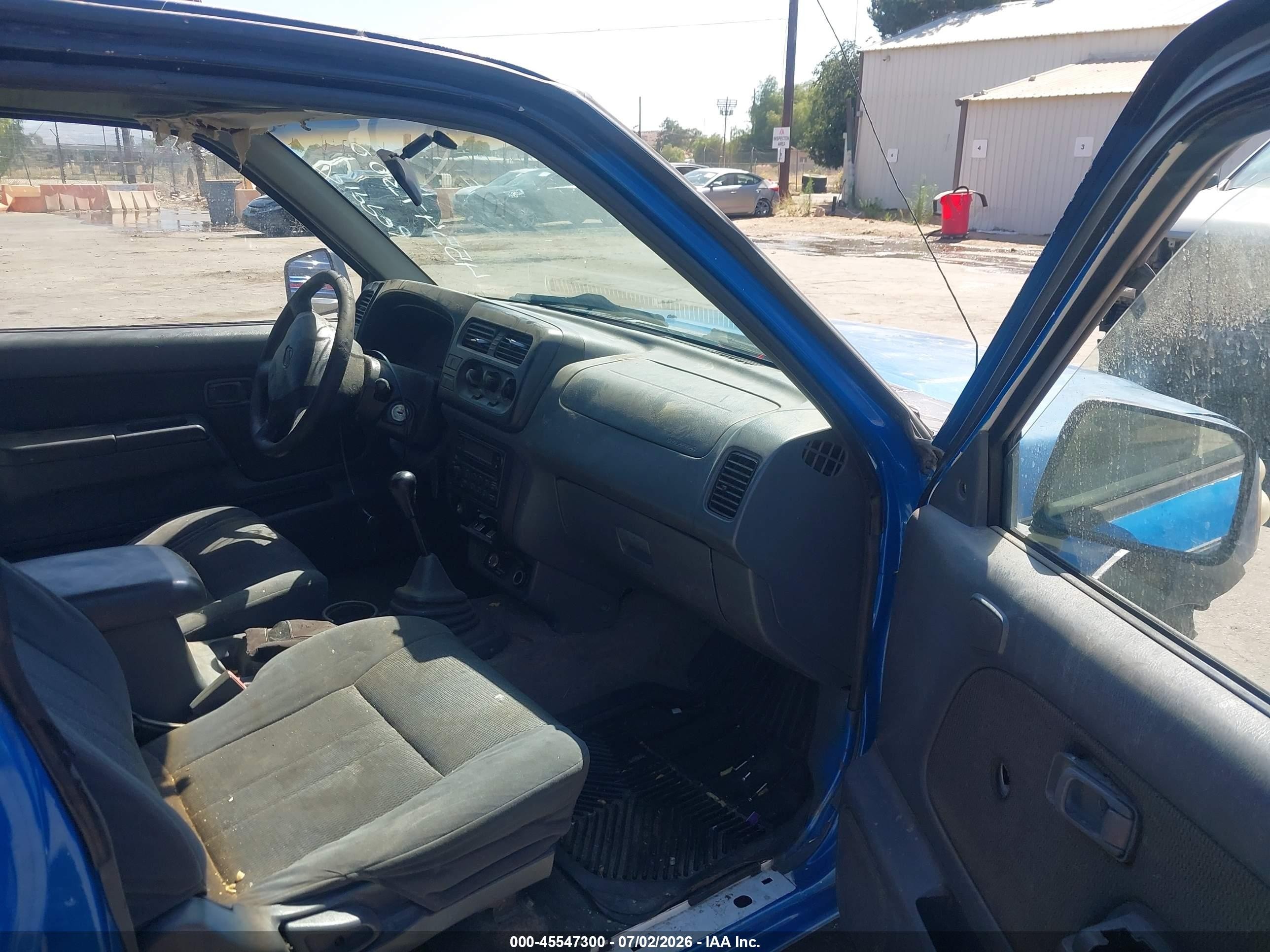 2001 Nissan Frontier Xe Blue vin: 1N6DD26S41C336340
