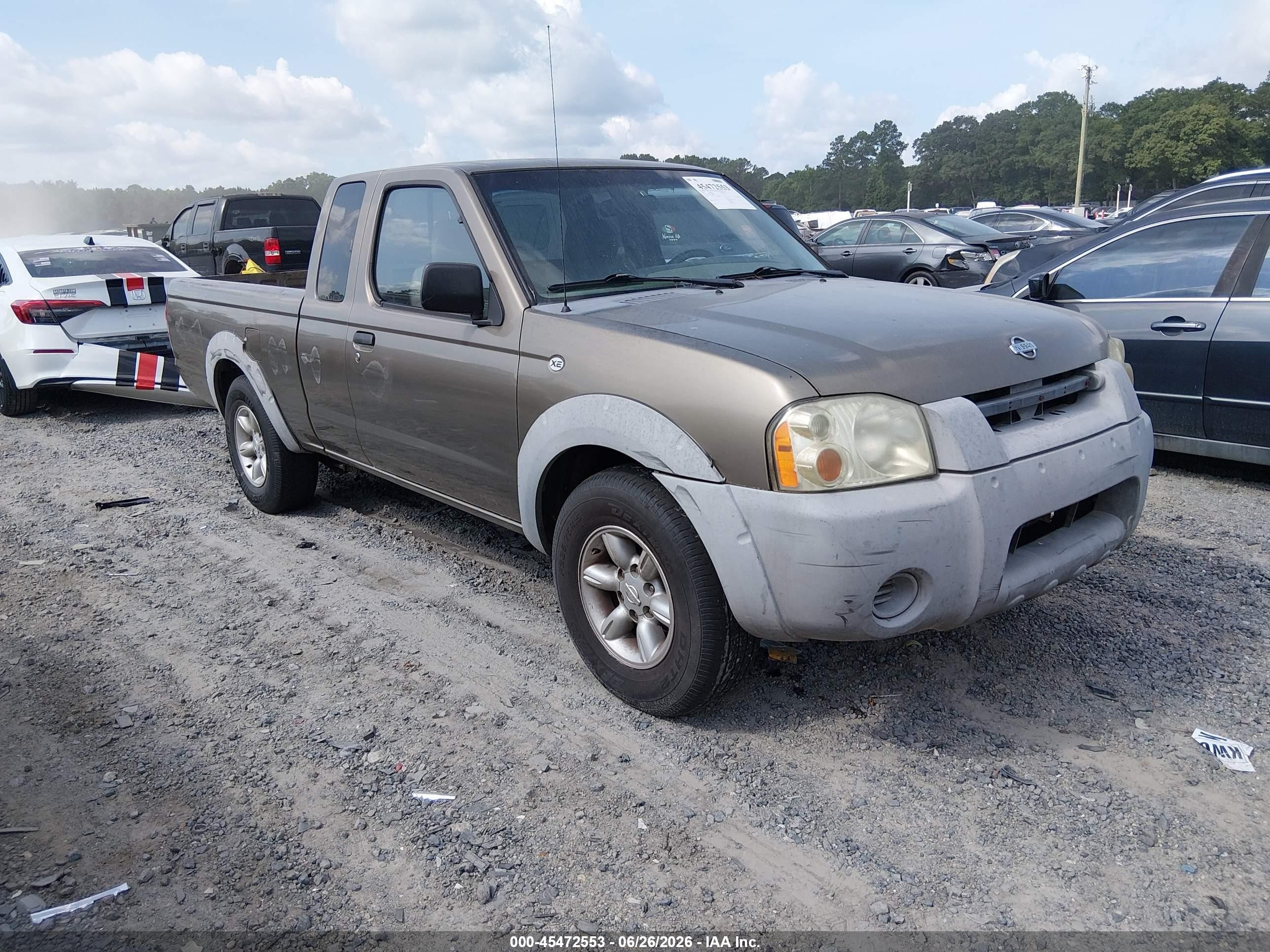 2001 Nissan Frontier Xe Brown vin: 1N6DD26S41C399406
