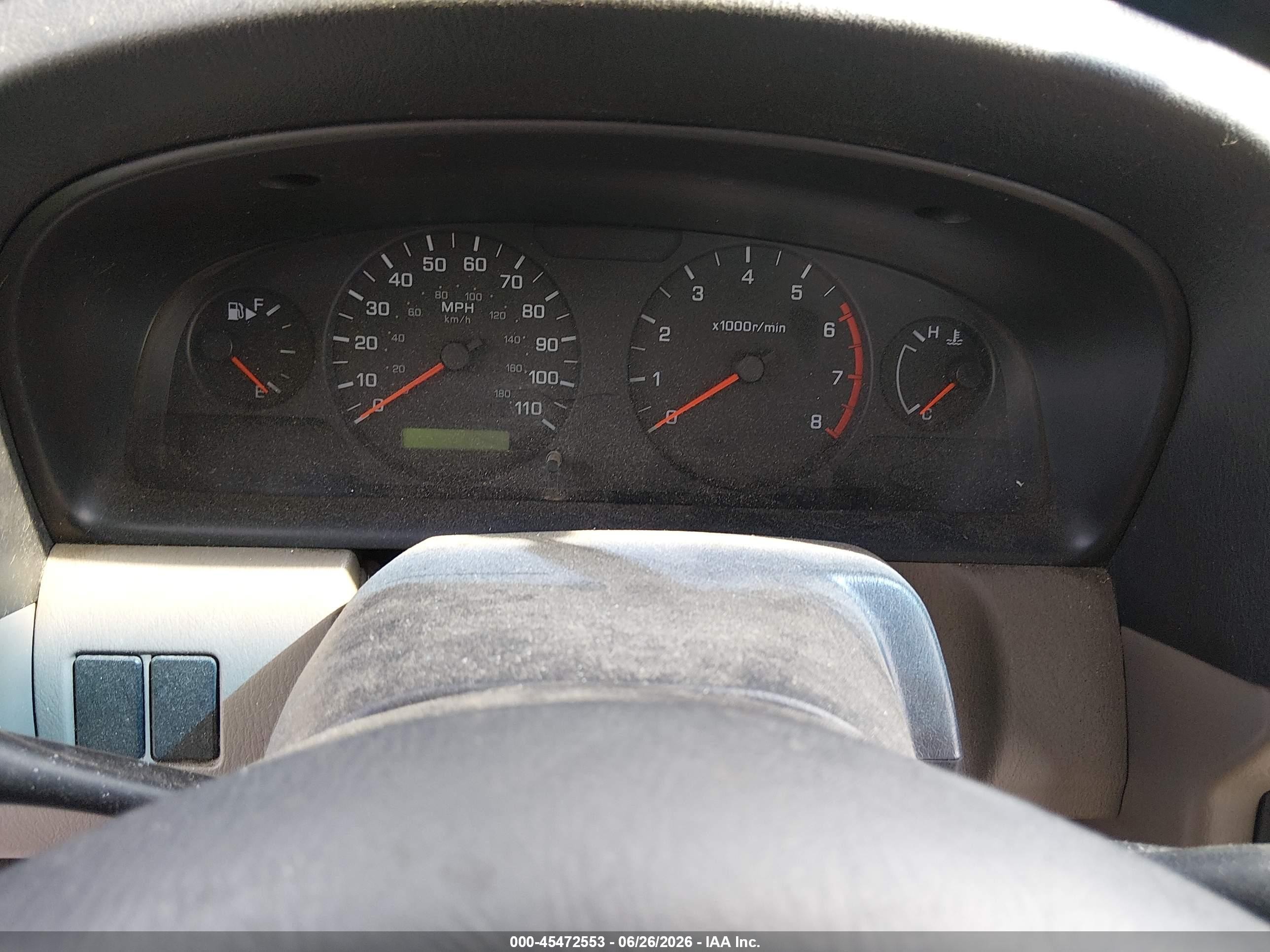 2001 Nissan Frontier Xe Brown vin: 1N6DD26S41C399406
