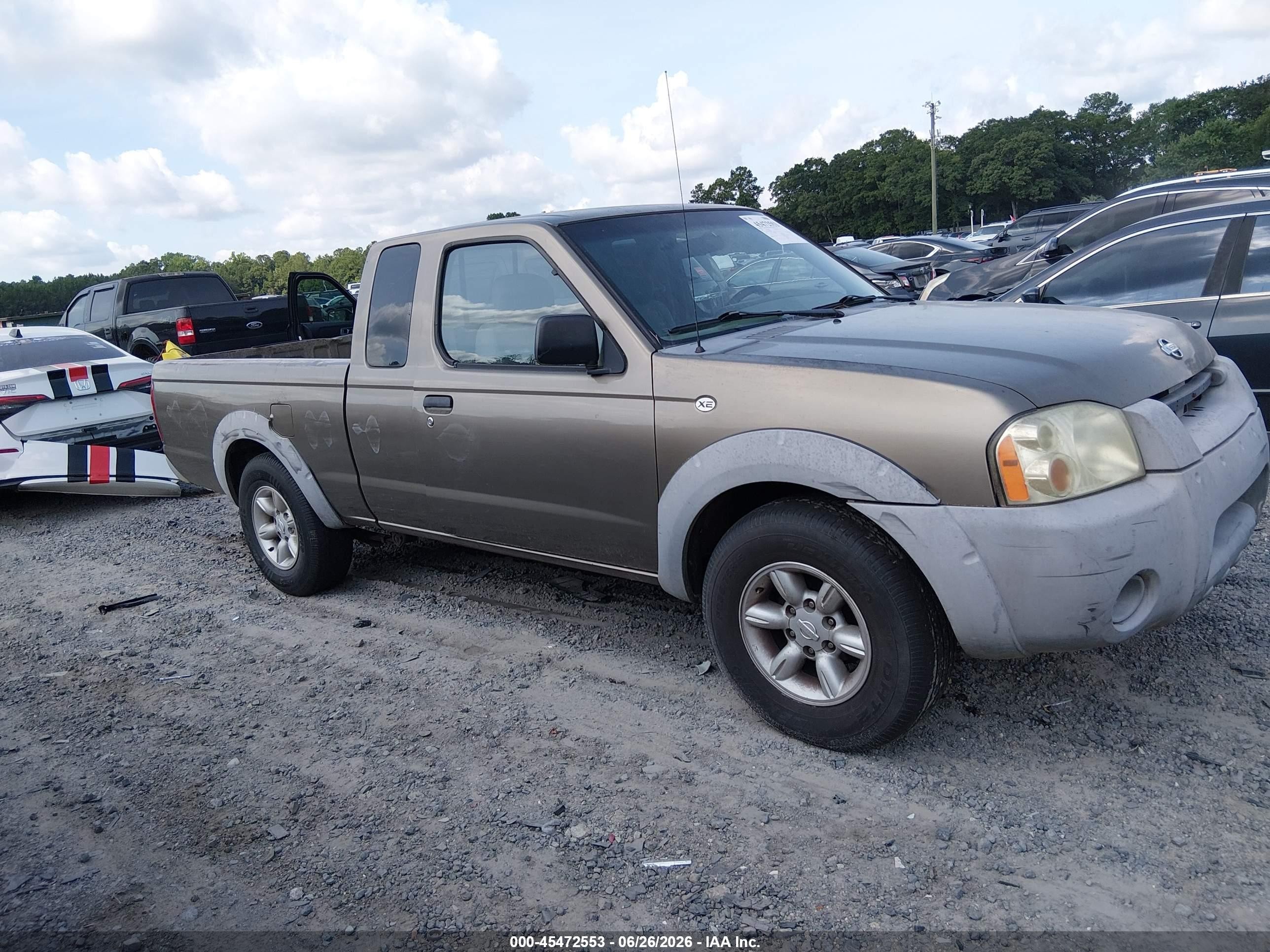 2001 Nissan Frontier Xe Brown vin: 1N6DD26S41C399406