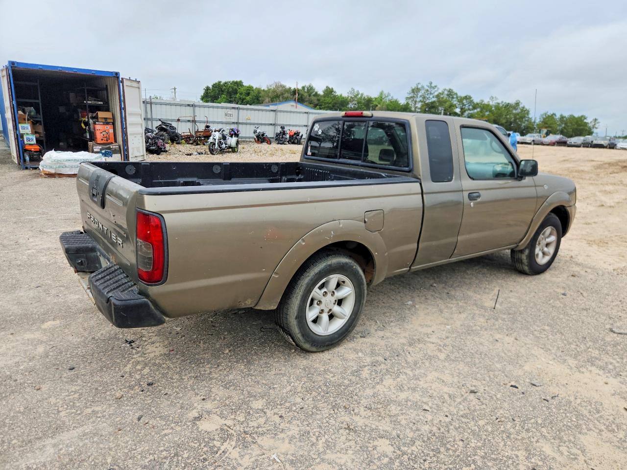 2002 Nissan Frontier King Cab Xe Tan vin: 1N6DD26S42C339966