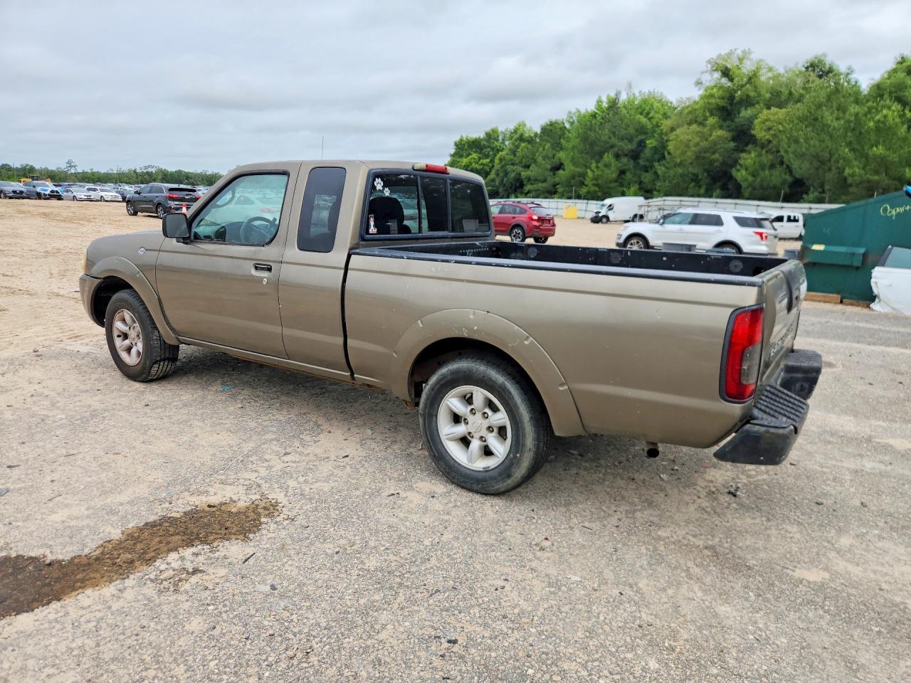 2002 Nissan Frontier King Cab Xe Tan vin: 1N6DD26S42C339966