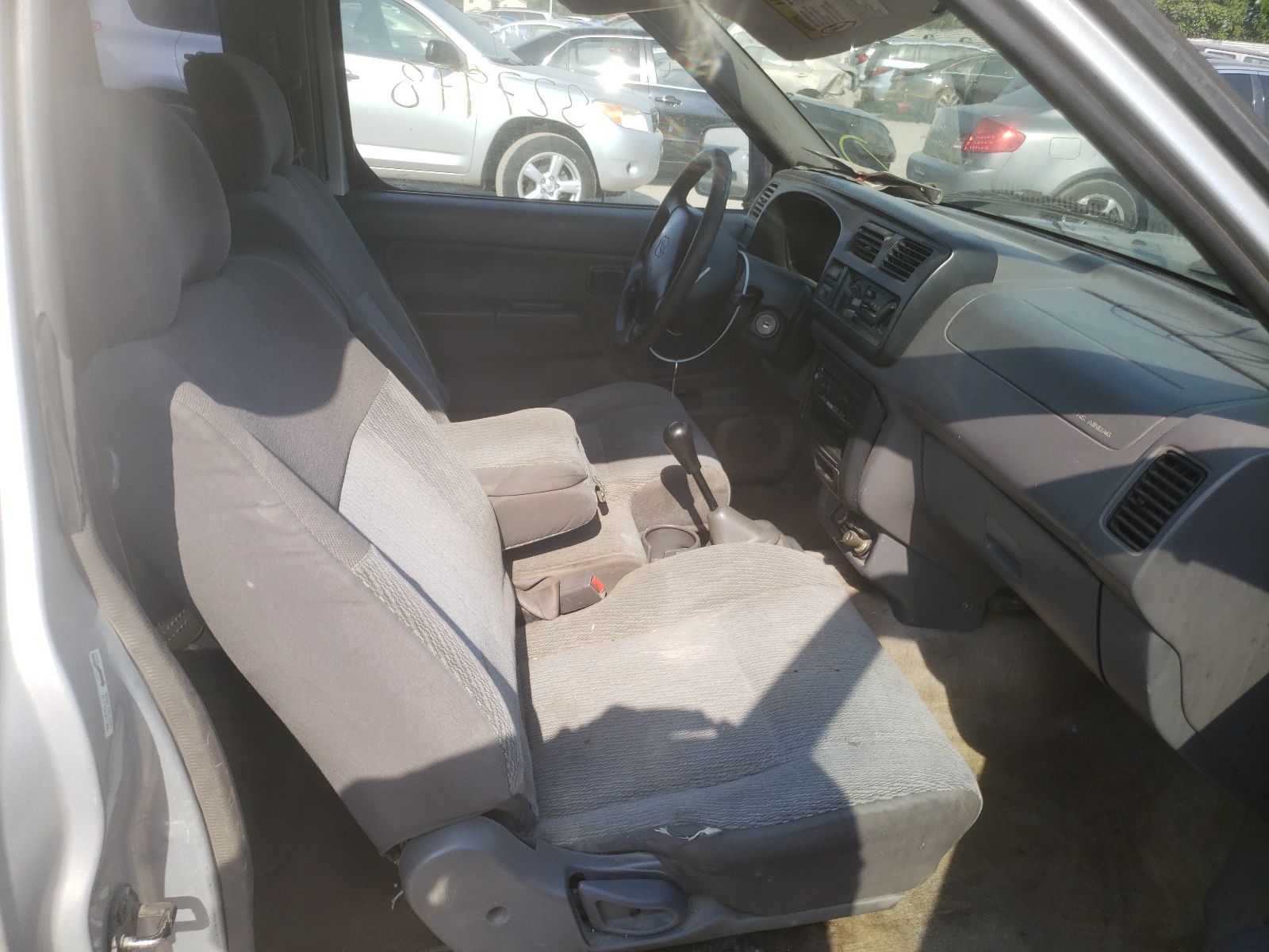 2000 Nissan Frontier King Cab Xe Silver vin: 1N6DD26S4YC334436