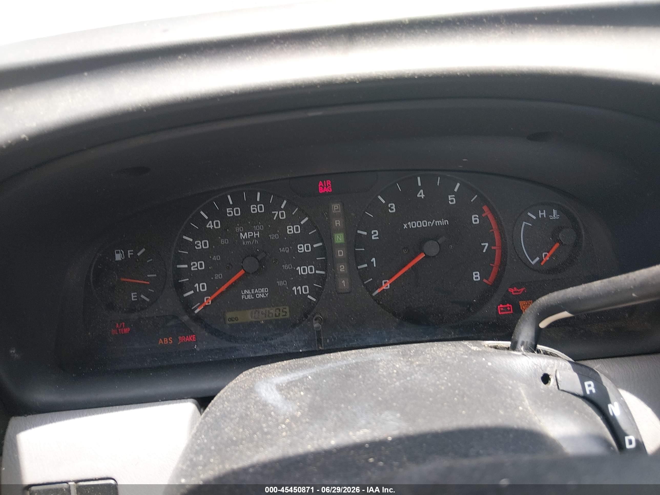 2000 Nissan Frontier 2wd Xe Silver vin: 1N6DD26S4YC361734