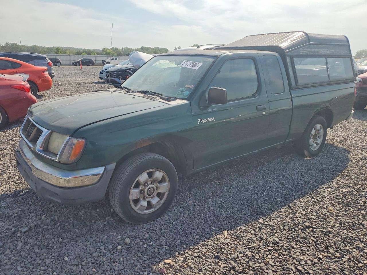 2000 Nissan Frontier Xe Green vin: 1N6DD26S4YC392272