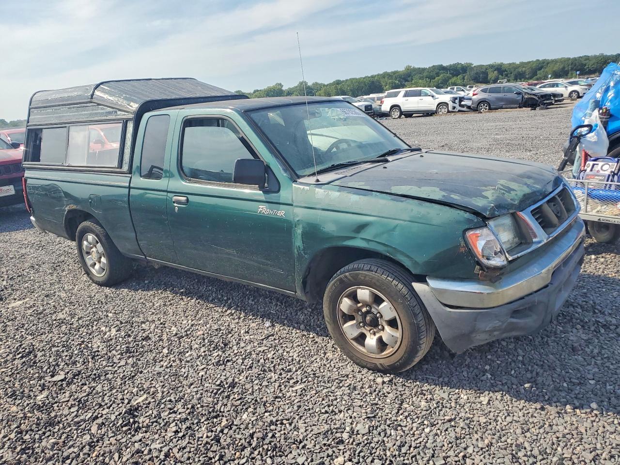 2000 Nissan Frontier Xe Green vin: 1N6DD26S4YC392272