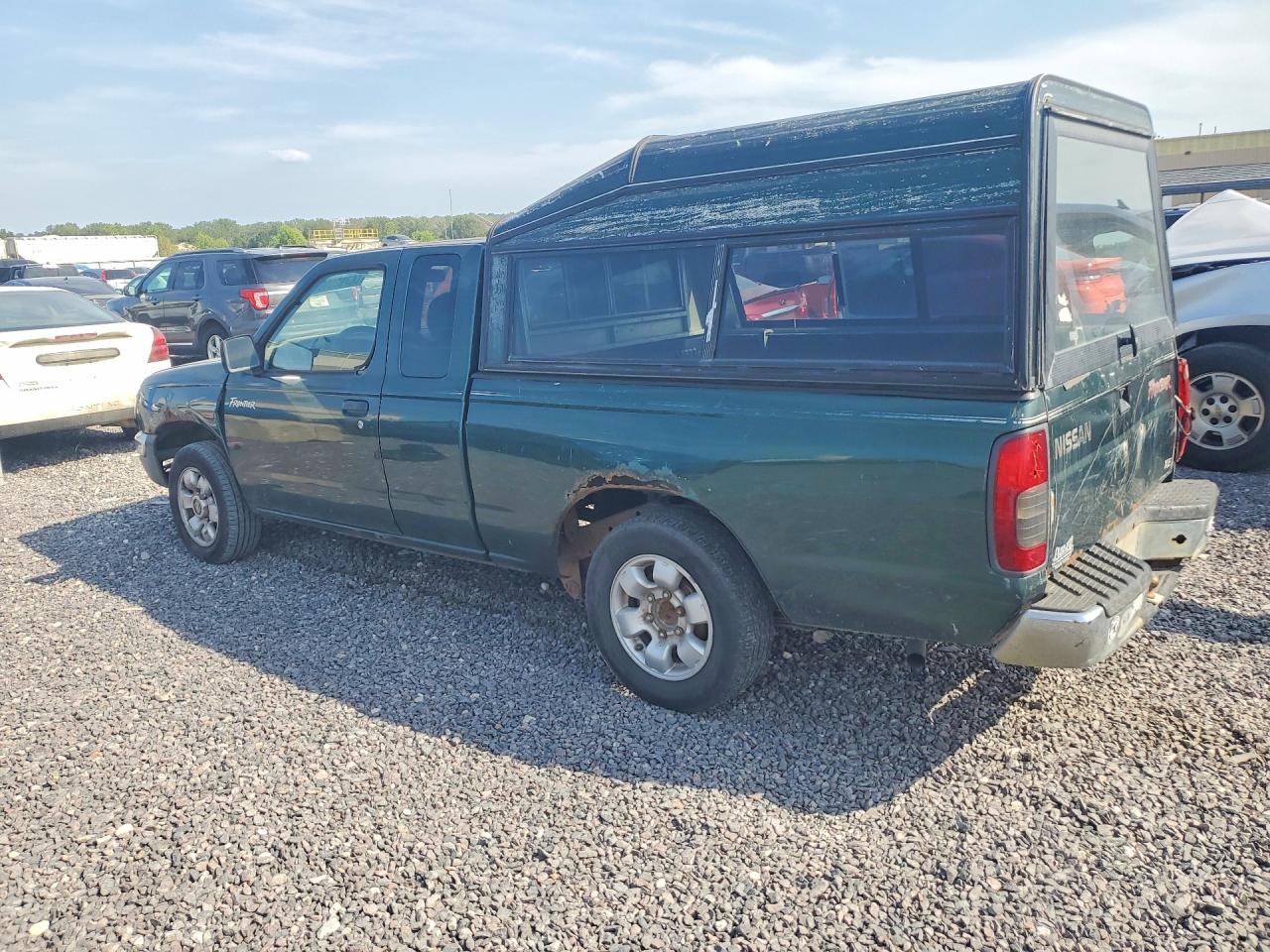 2000 Nissan Frontier Xe Green vin: 1N6DD26S4YC392272