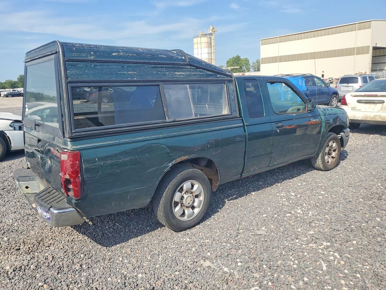 2000 Nissan Frontier Xe Green vin: 1N6DD26S4YC392272