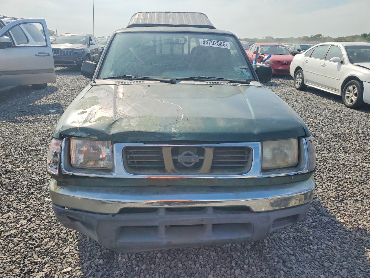 2000 Nissan Frontier Xe Green vin: 1N6DD26S4YC392272