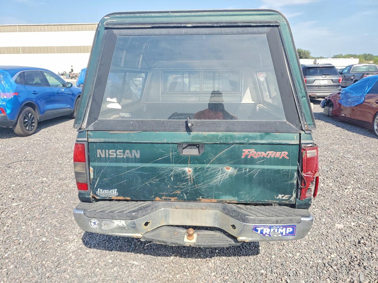 2000 Nissan Frontier Xe Green vin: 1N6DD26S4YC392272