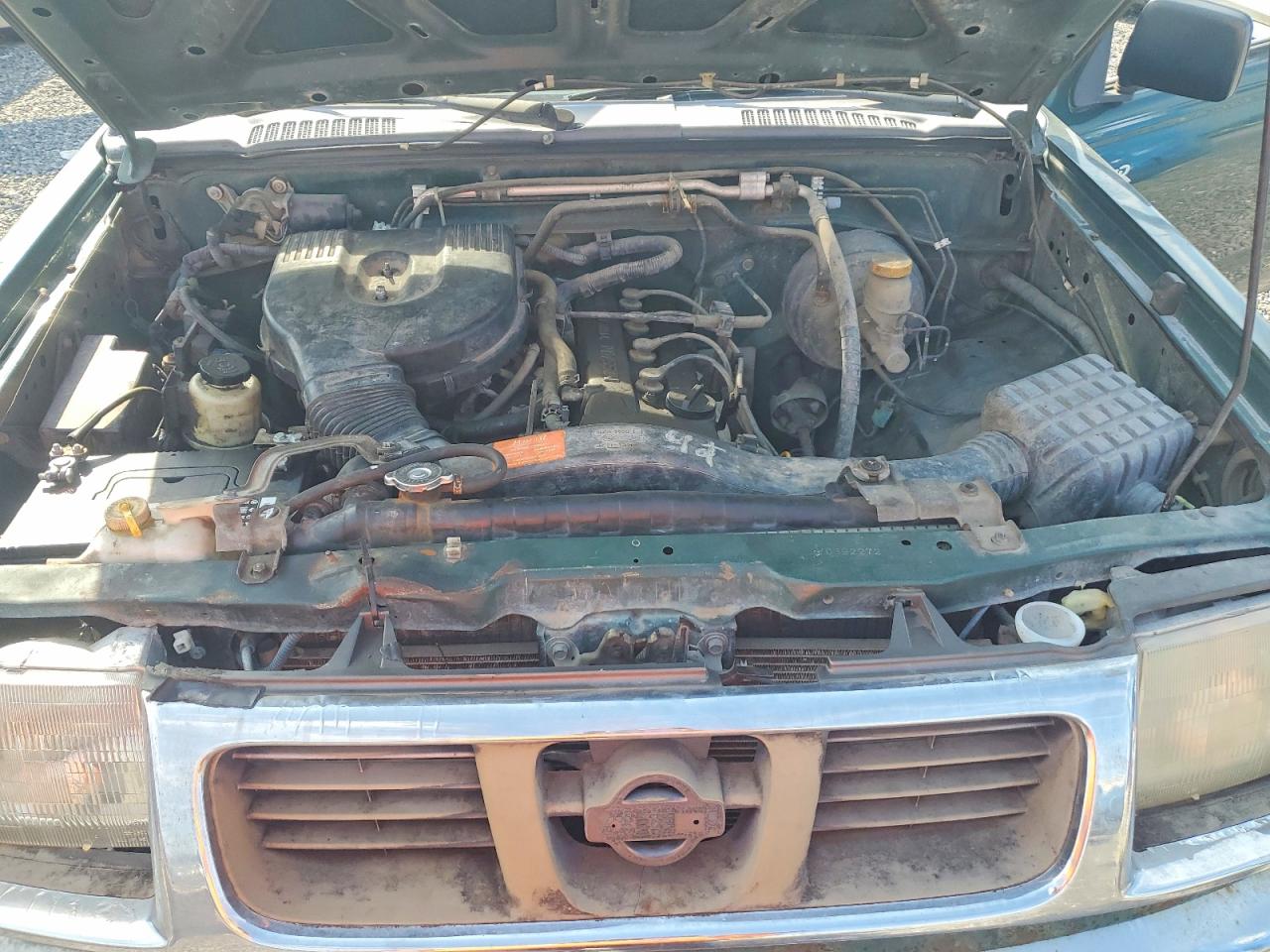 2000 Nissan Frontier Xe Green vin: 1N6DD26S4YC392272