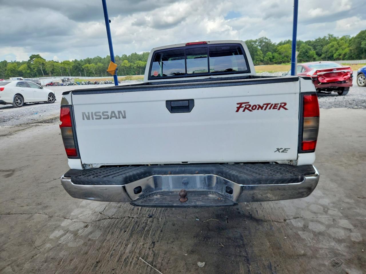 2000 Nissan Frontier Xe White vin: 1N6DD26S4YC396144