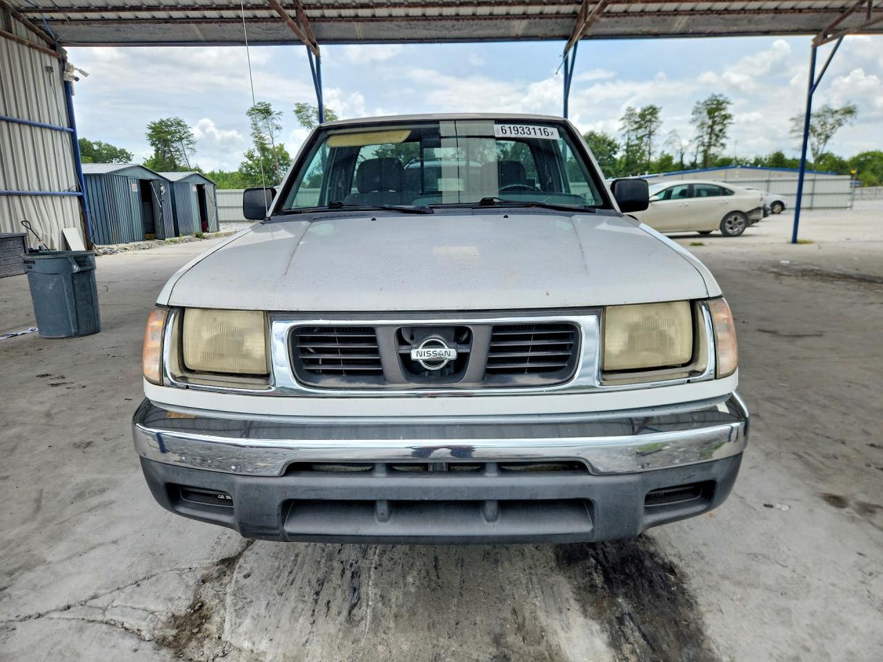 2000 Nissan Frontier Xe White vin: 1N6DD26S4YC396144