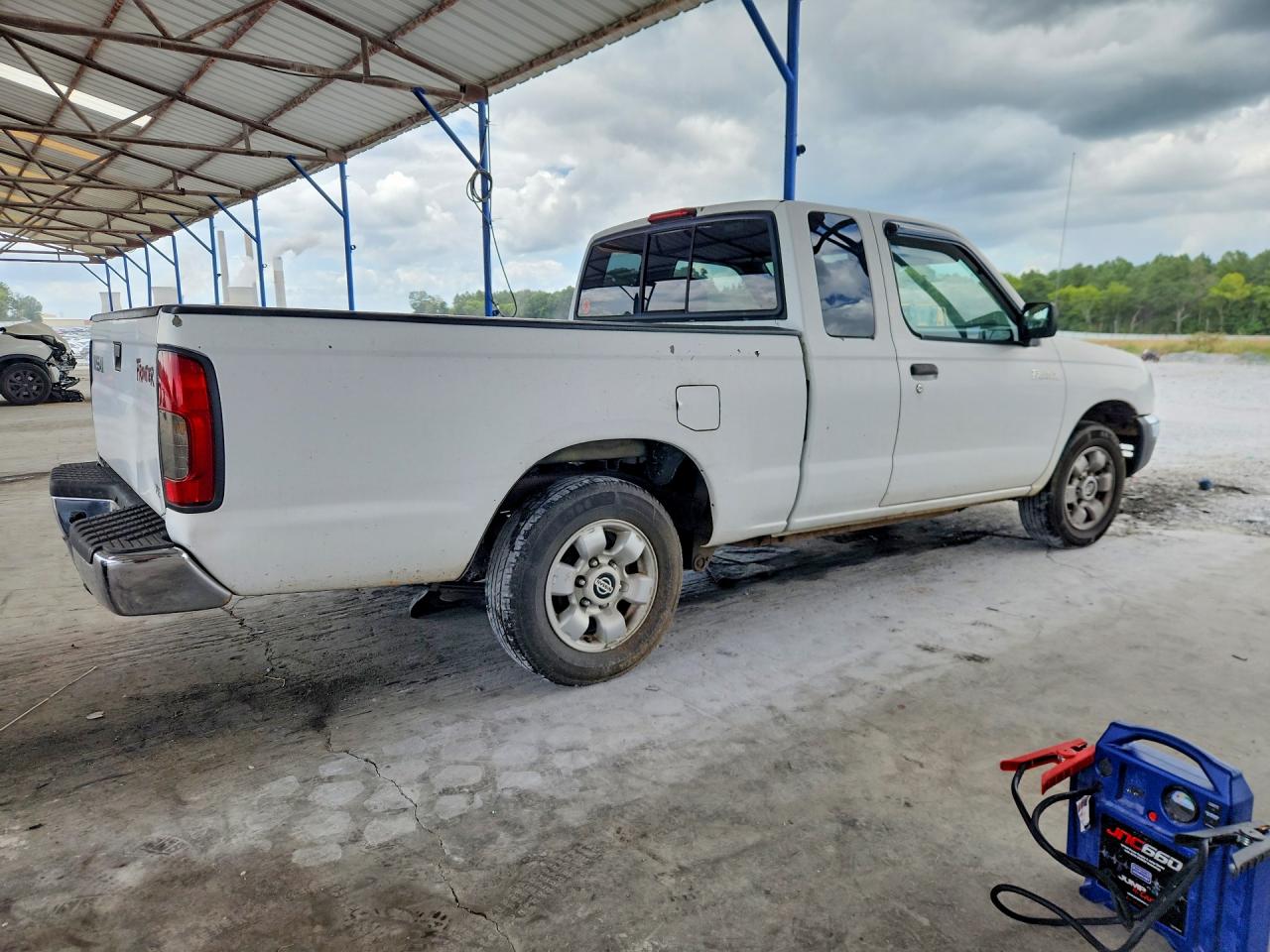 2000 Nissan Frontier Xe White vin: 1N6DD26S4YC396144