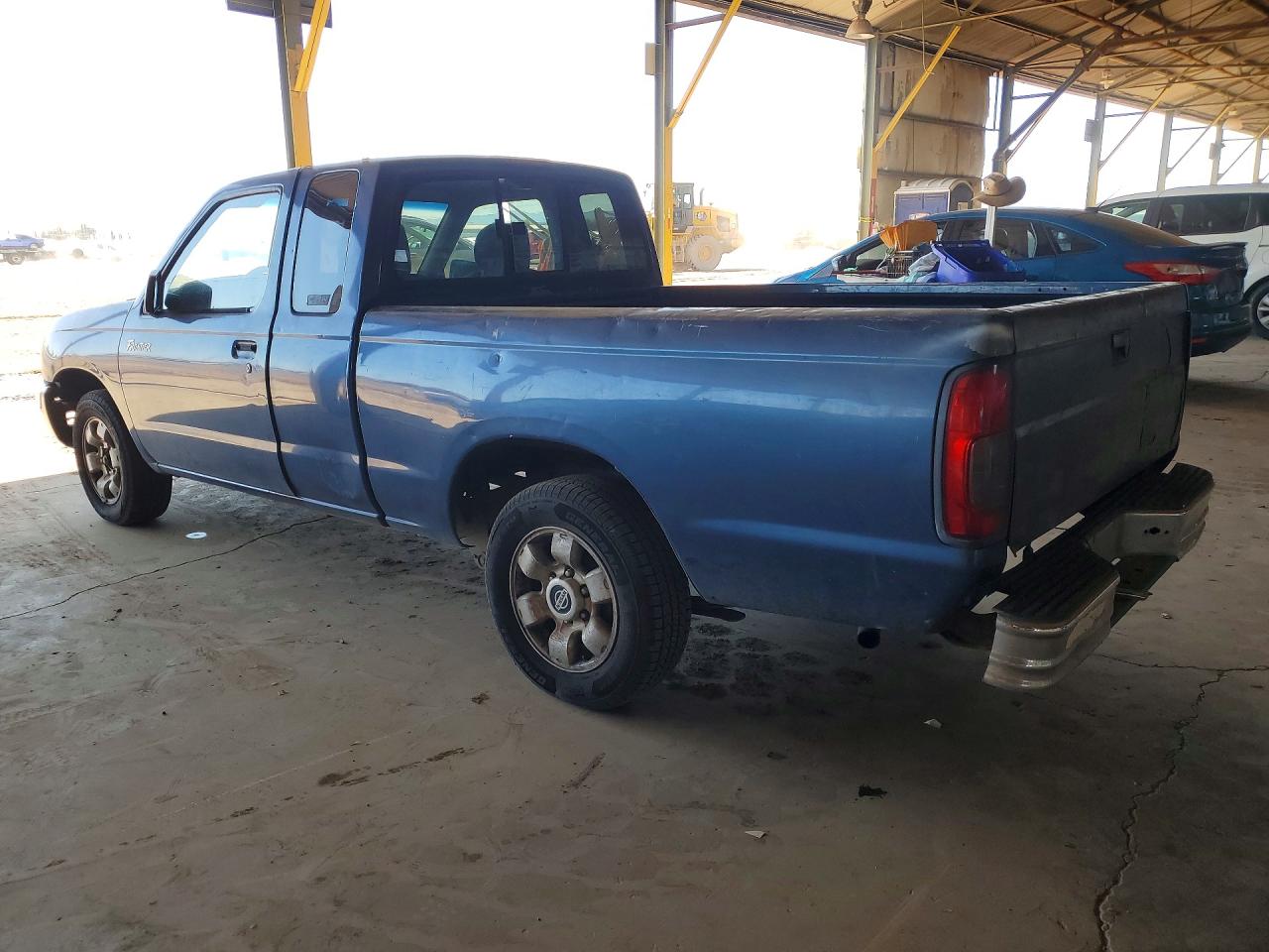 2000 Nissan Frontier King Cab Xe Blue vin: 1N6DD26S5YC401500