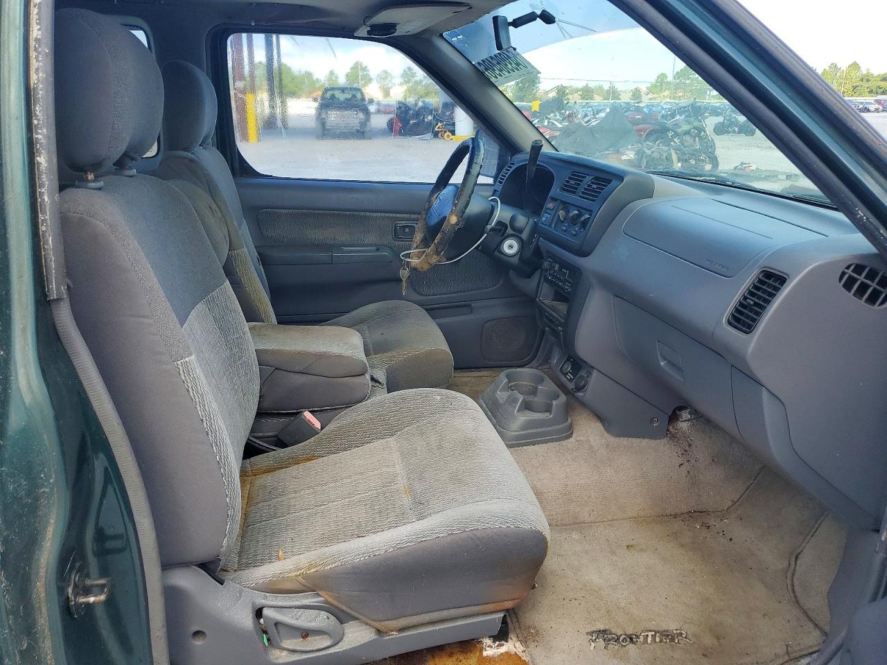 2000 Nissan Frontier Xe Green vin: 1N6DD26S5YC411279