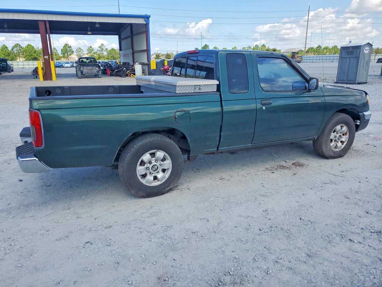 2000 Nissan Frontier Xe Green vin: 1N6DD26S5YC411279