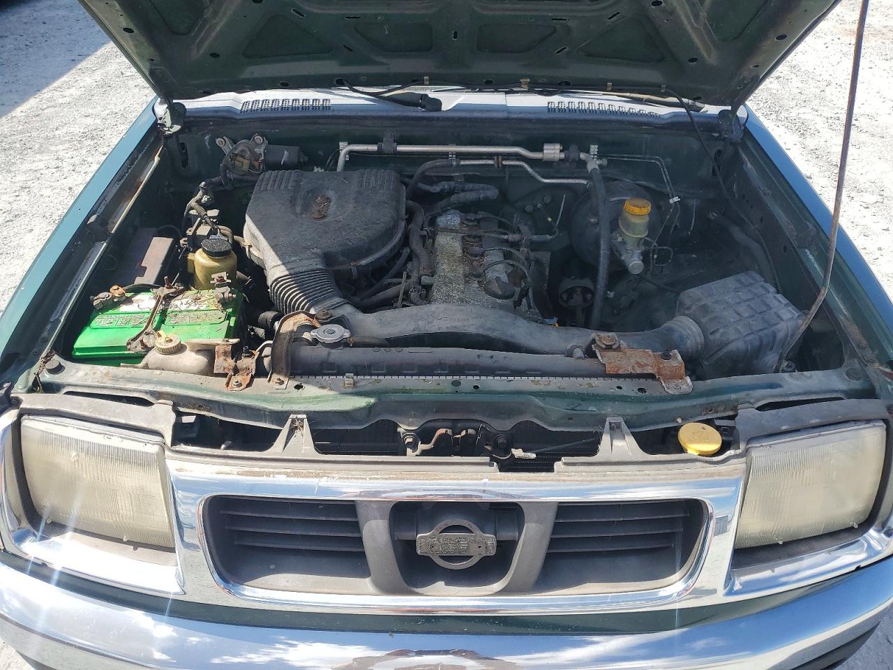 2000 Nissan Frontier Xe Green vin: 1N6DD26S5YC411279