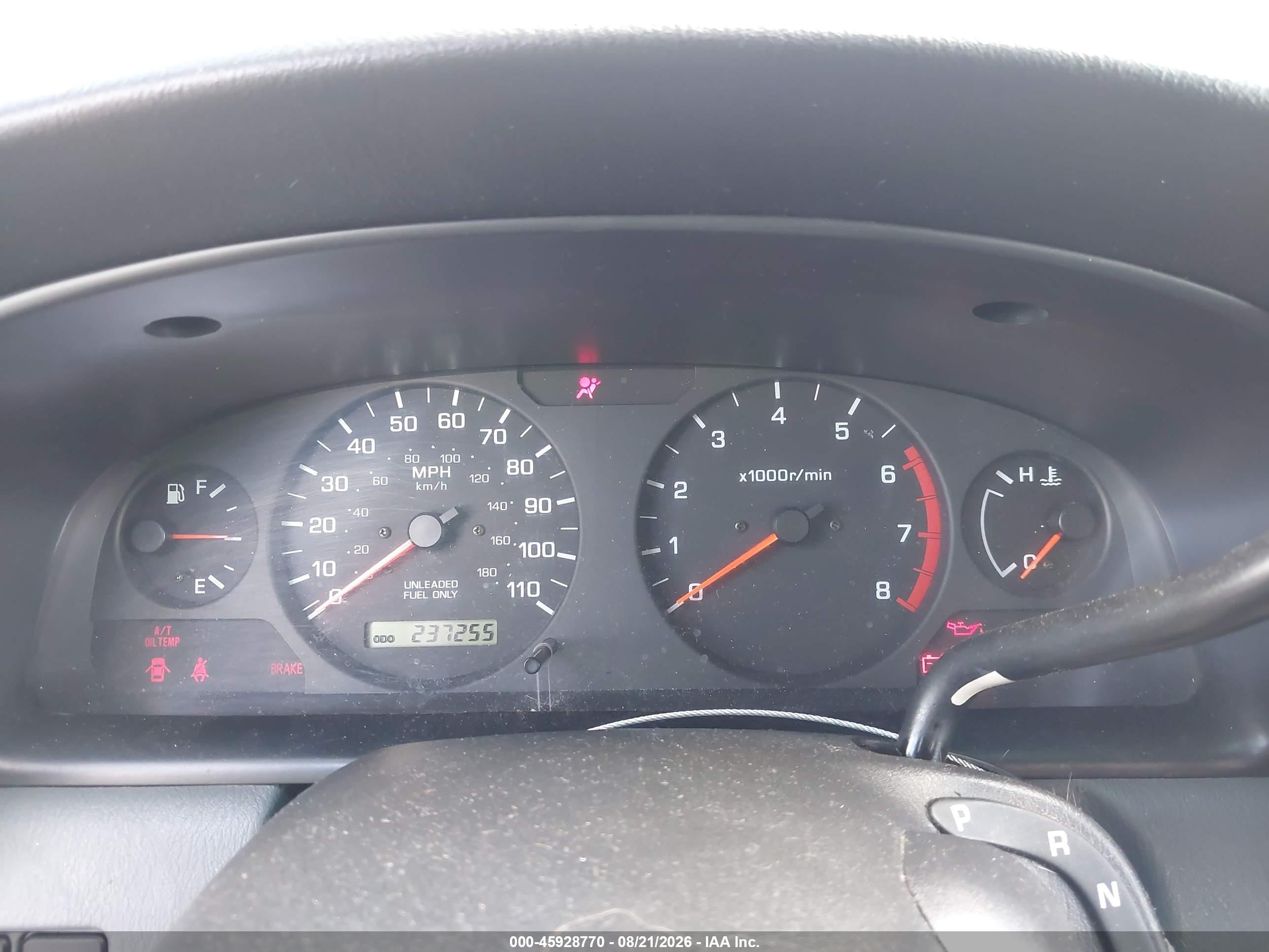 2001 Nissan Frontier Xe Silver vin: 1N6DD26S61C328904