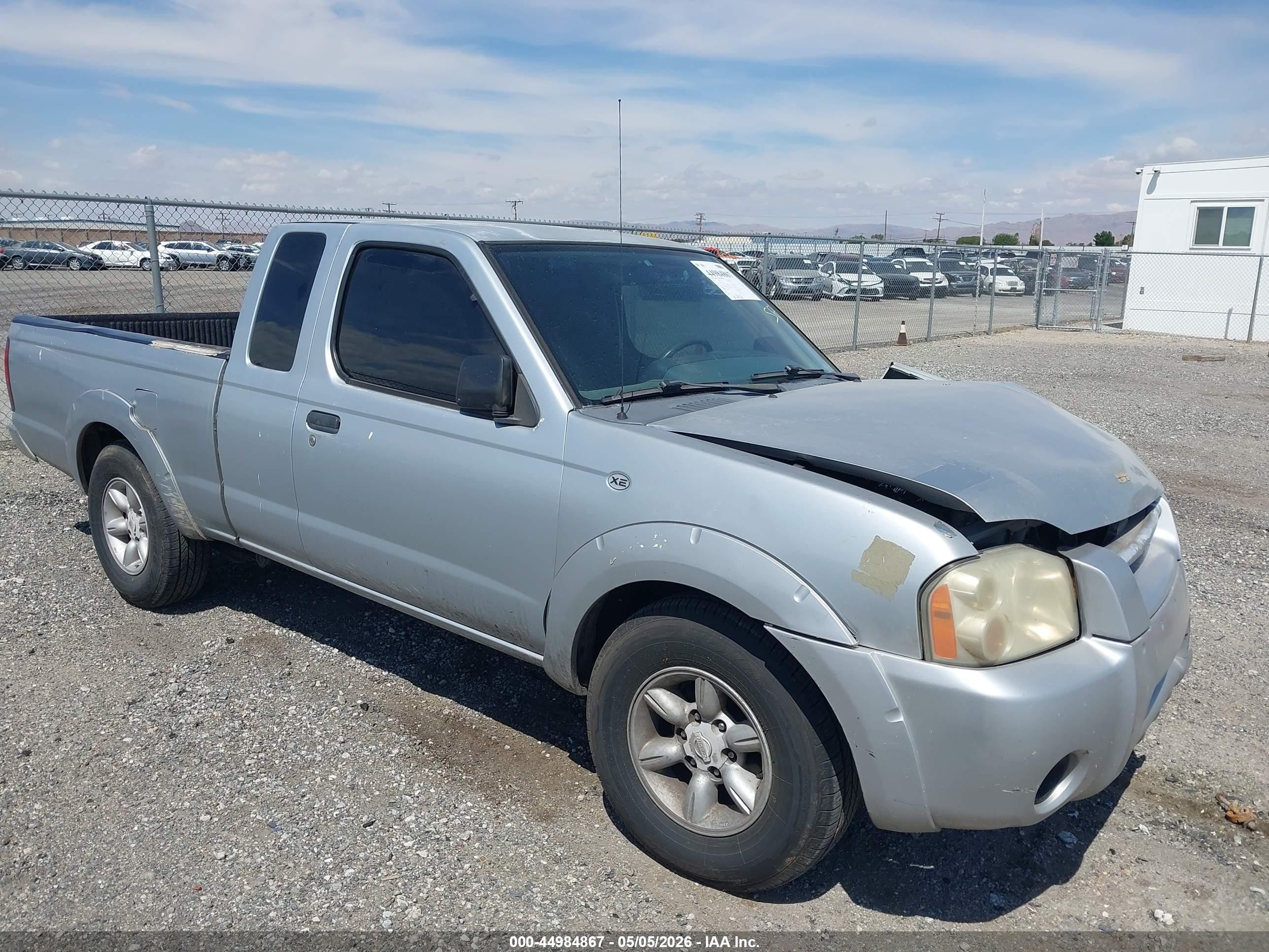 2001 Nissan Frontier Xe Silver vin: 1N6DD26S61C339093