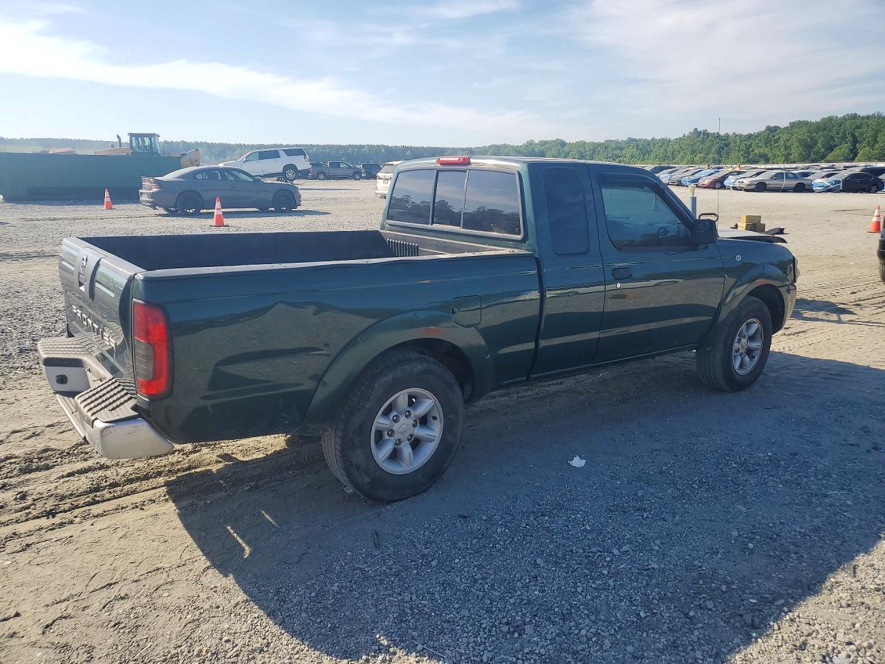 2001 Nissan Frontier King Cab Xe Green vin: 1N6DD26S61C372496