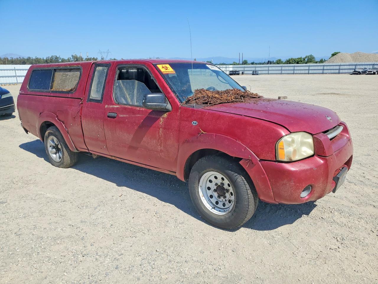 2002 Nissan Frontier King Cab Xe Burgundy vin: 1N6DD26S62C341847