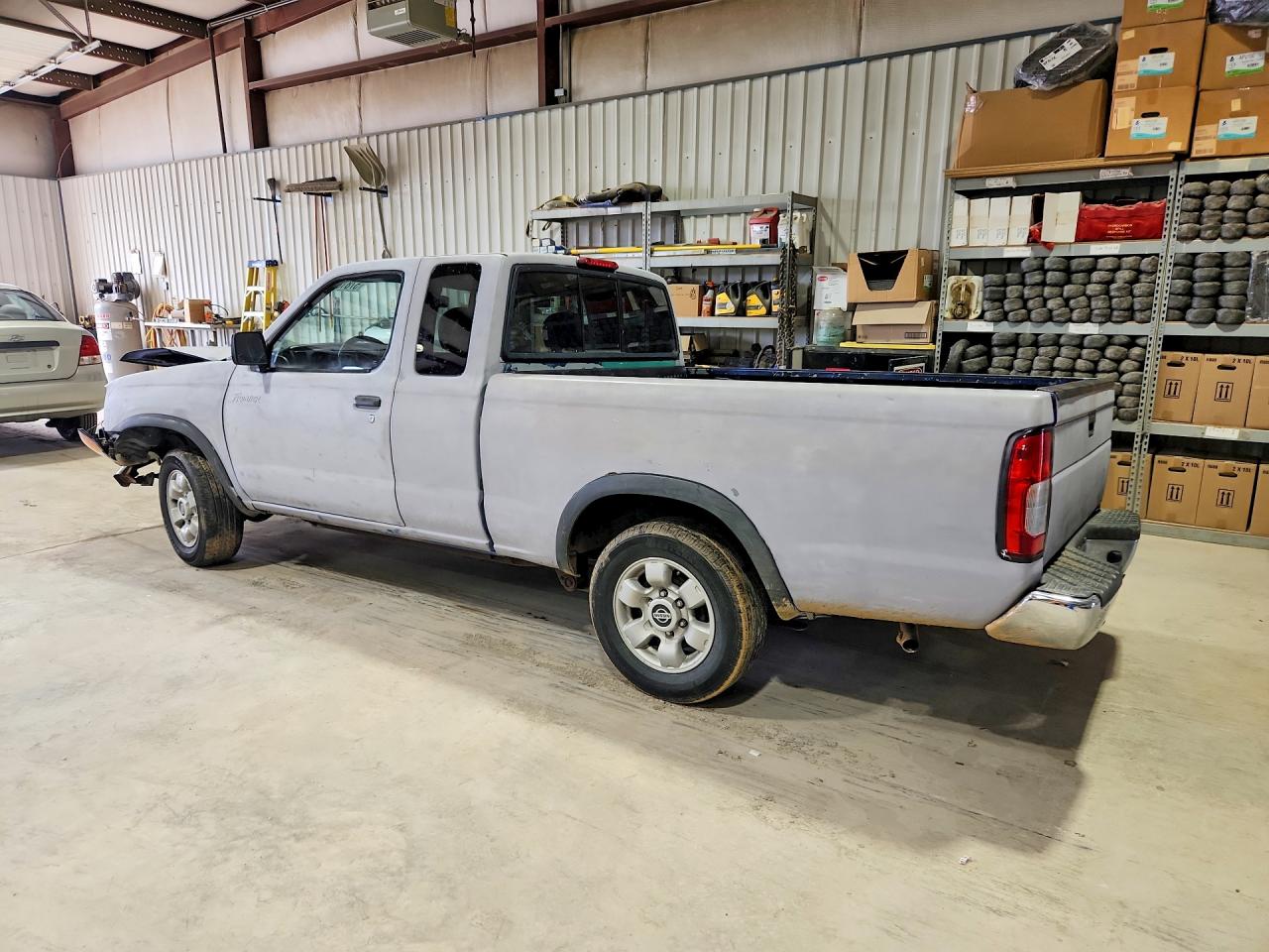 1999 Nissan Frontier Xe Gray vin: 1N6DD26S6XC322707