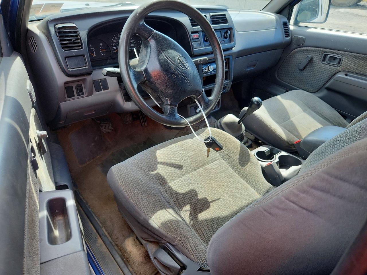 1999 Nissan Frontier Xe Gray vin: 1N6DD26S6XC322707