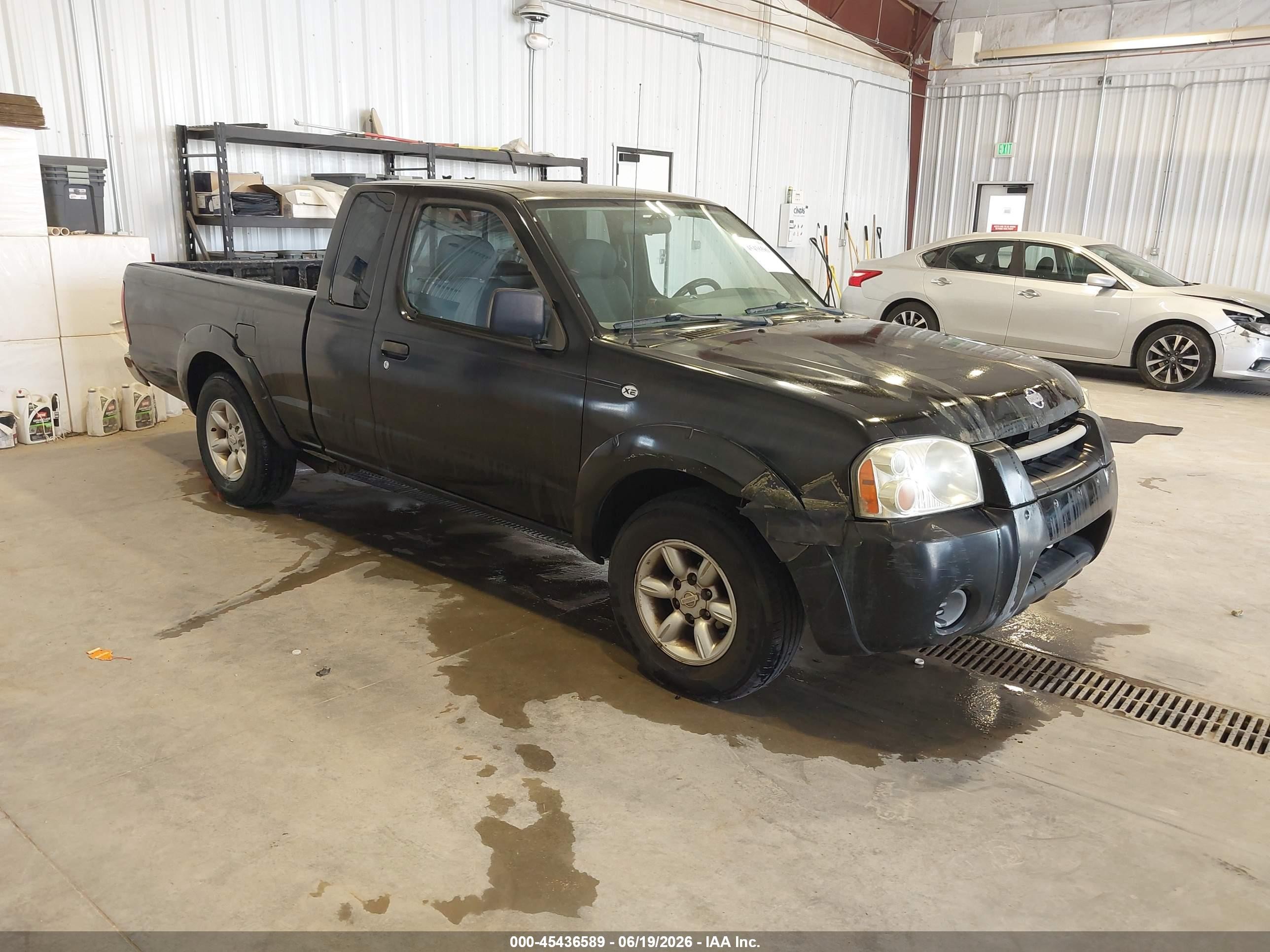 2001 Nissan Frontier Xe Black vin: 1N6DD26S71C397455