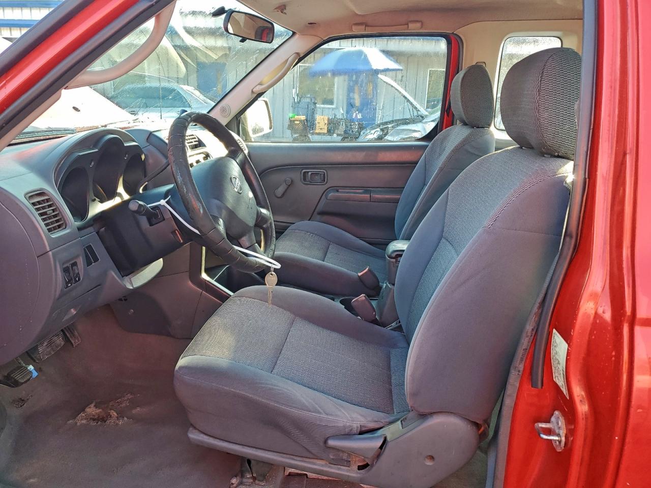2002 Nissan Frontier Standard Red vin: 1N6DD26S72C374744