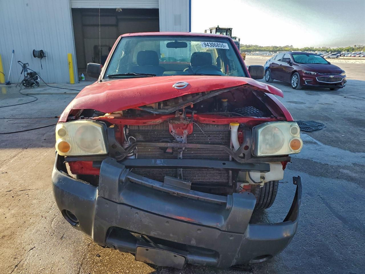2002 Nissan Frontier Standard Red vin: 1N6DD26S72C374744