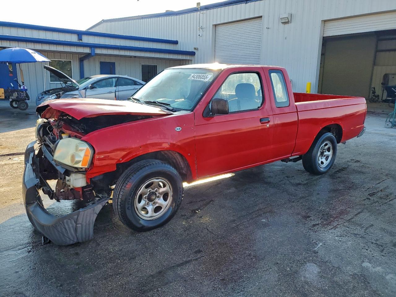 2002 Nissan Frontier Standard Red vin: 1N6DD26S72C374744