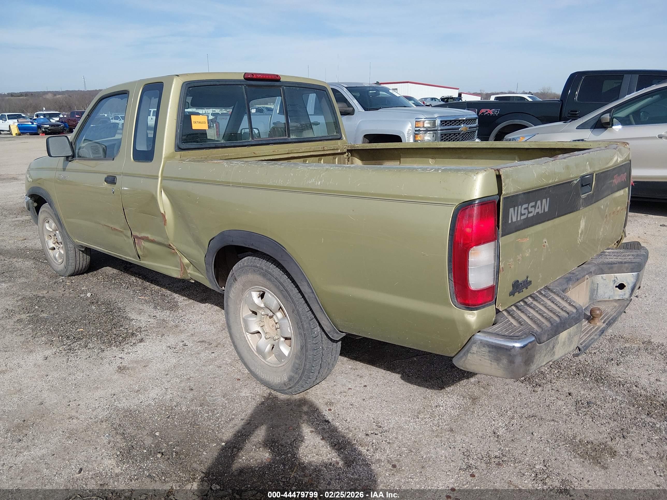 1998 Nissan Frontier Se/xe Зеленый vin: 1N6DD26S7WC385801