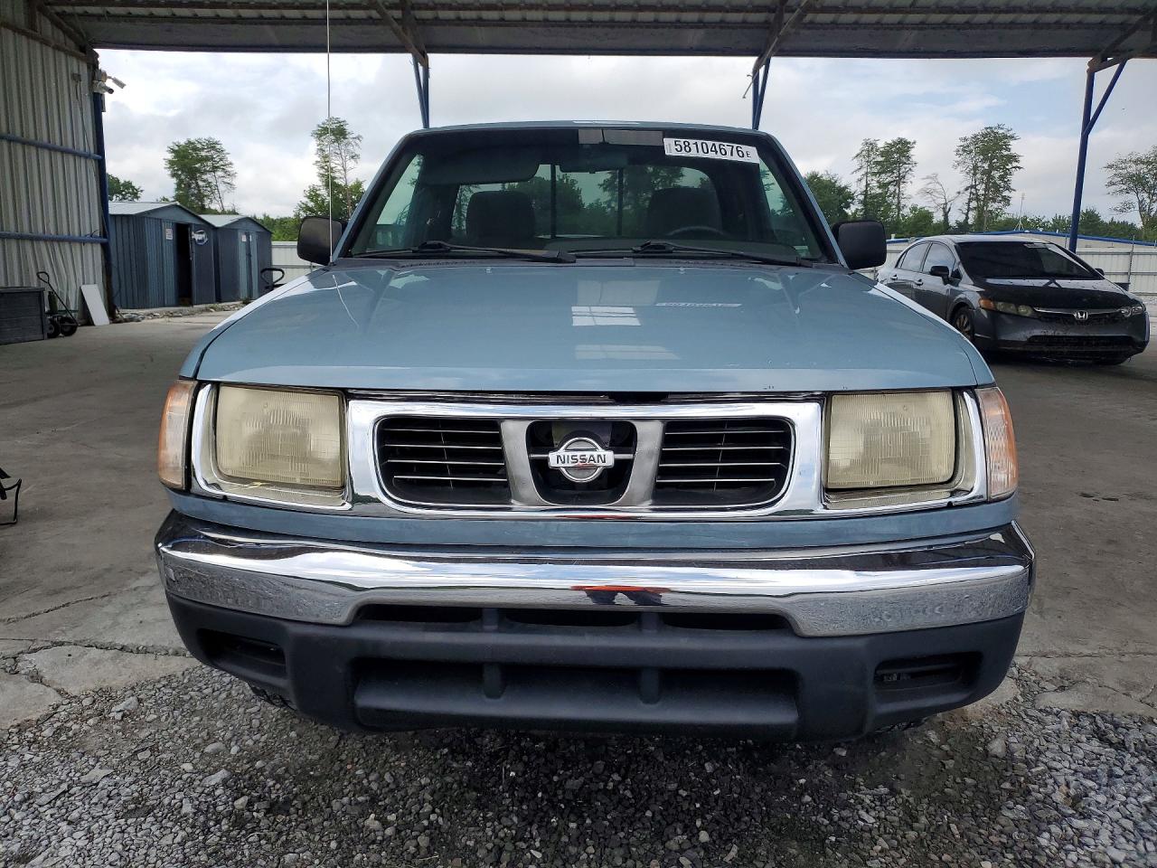 2000 Nissan Frontier King Cab Xe Blue vin: 1N6DD26S7YC338965