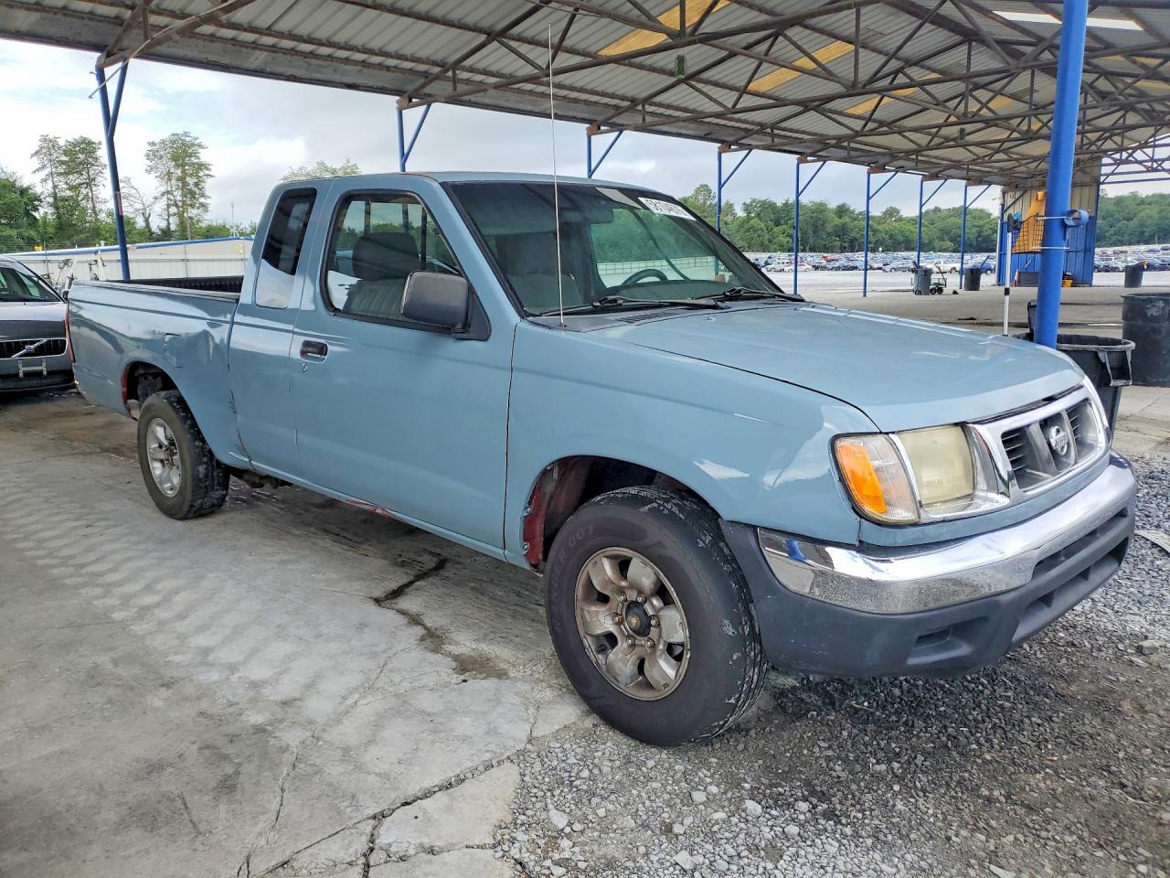 2000 Nissan Frontier King Cab Xe Blue vin: 1N6DD26S7YC338965