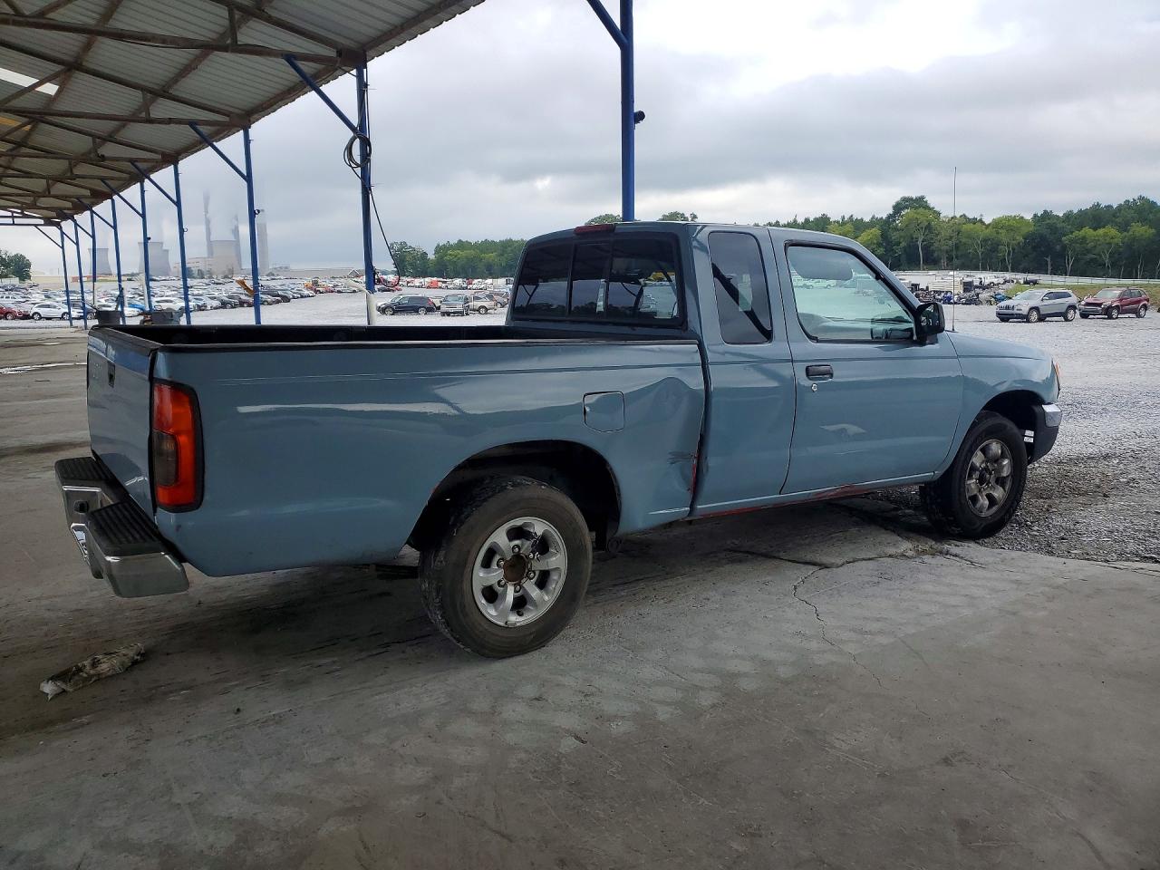 2000 Nissan Frontier King Cab Xe Blue vin: 1N6DD26S7YC338965