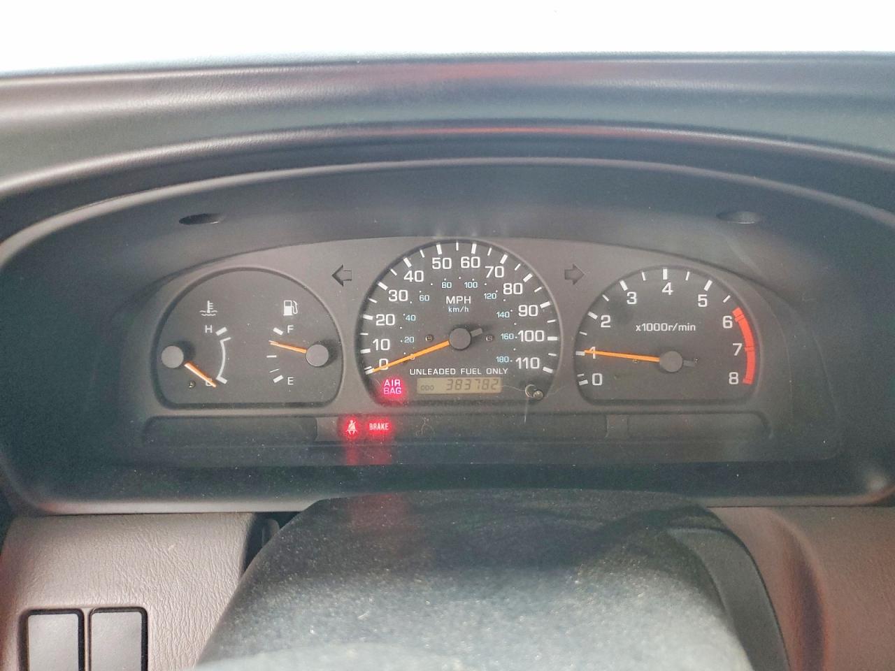 2000 Nissan Frontier King Cab Xe Blue vin: 1N6DD26S7YC338965