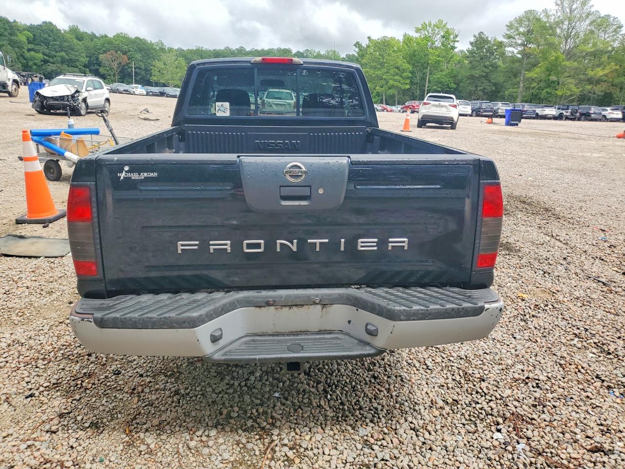 2002 Nissan Frontier Standard Black vin: 1N6DD26S82C324760