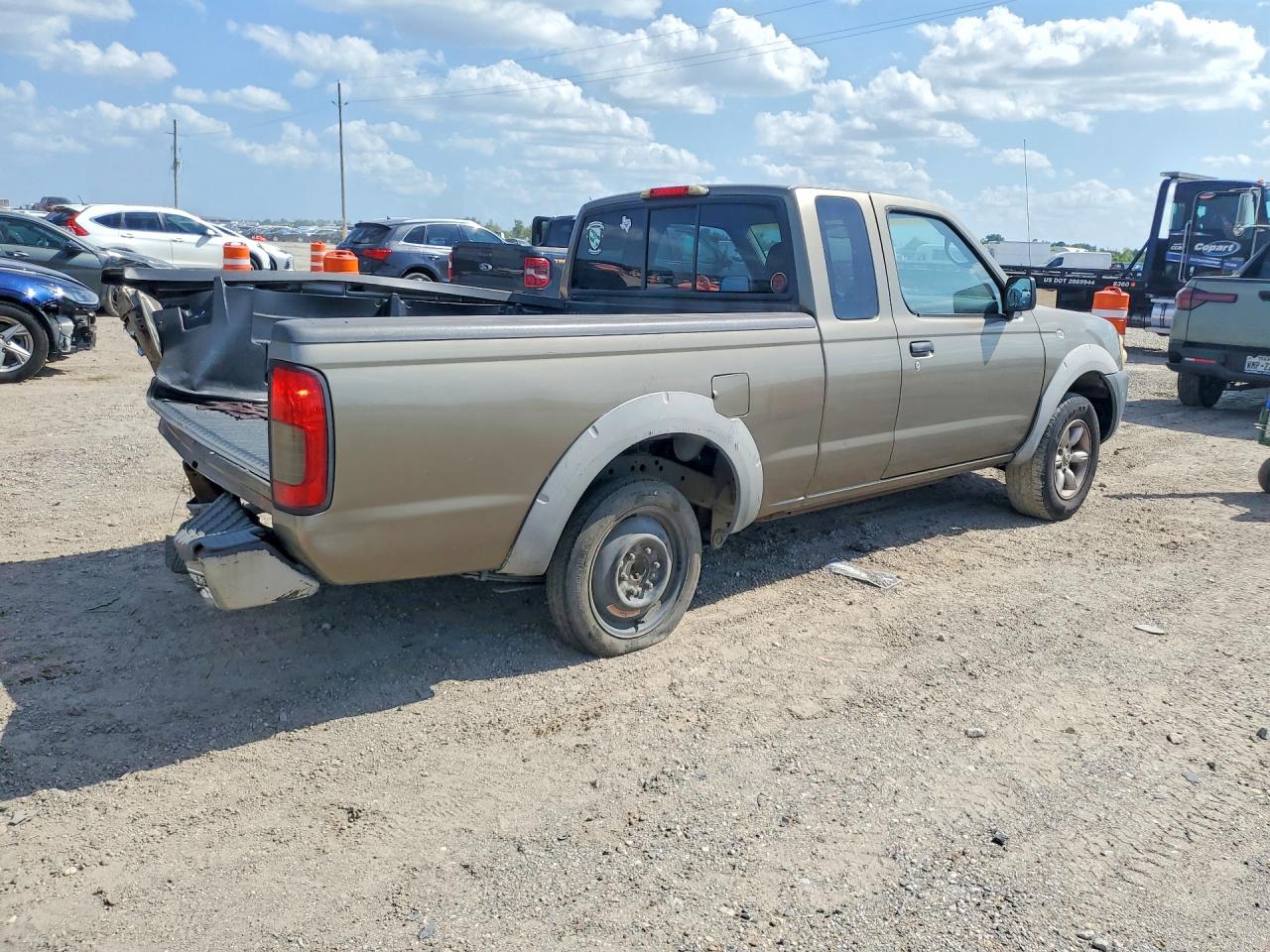 2002 Nissan Frontier King Cab Xe Желто-коричневый vin: 1N6DD26S82C366734