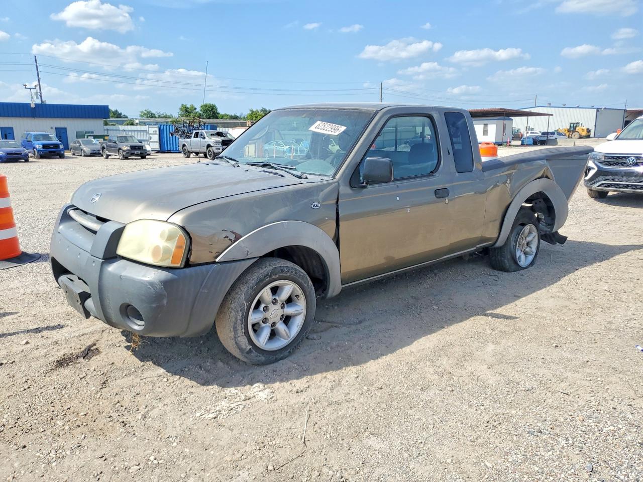 2002 Nissan Frontier King Cab Xe Желто-коричневый vin: 1N6DD26S82C366734