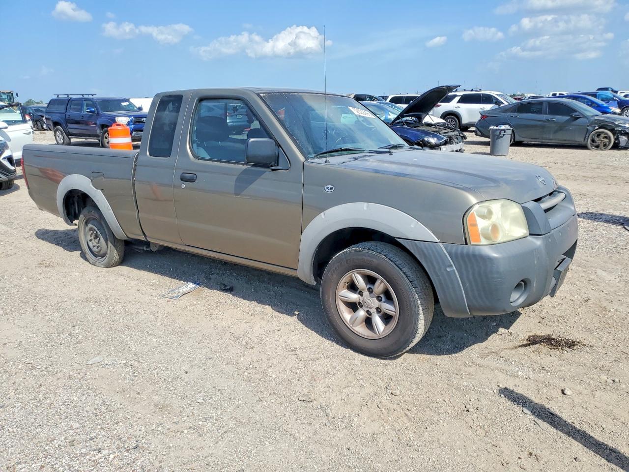 2002 Nissan Frontier King Cab Xe Желто-коричневый vin: 1N6DD26S82C366734